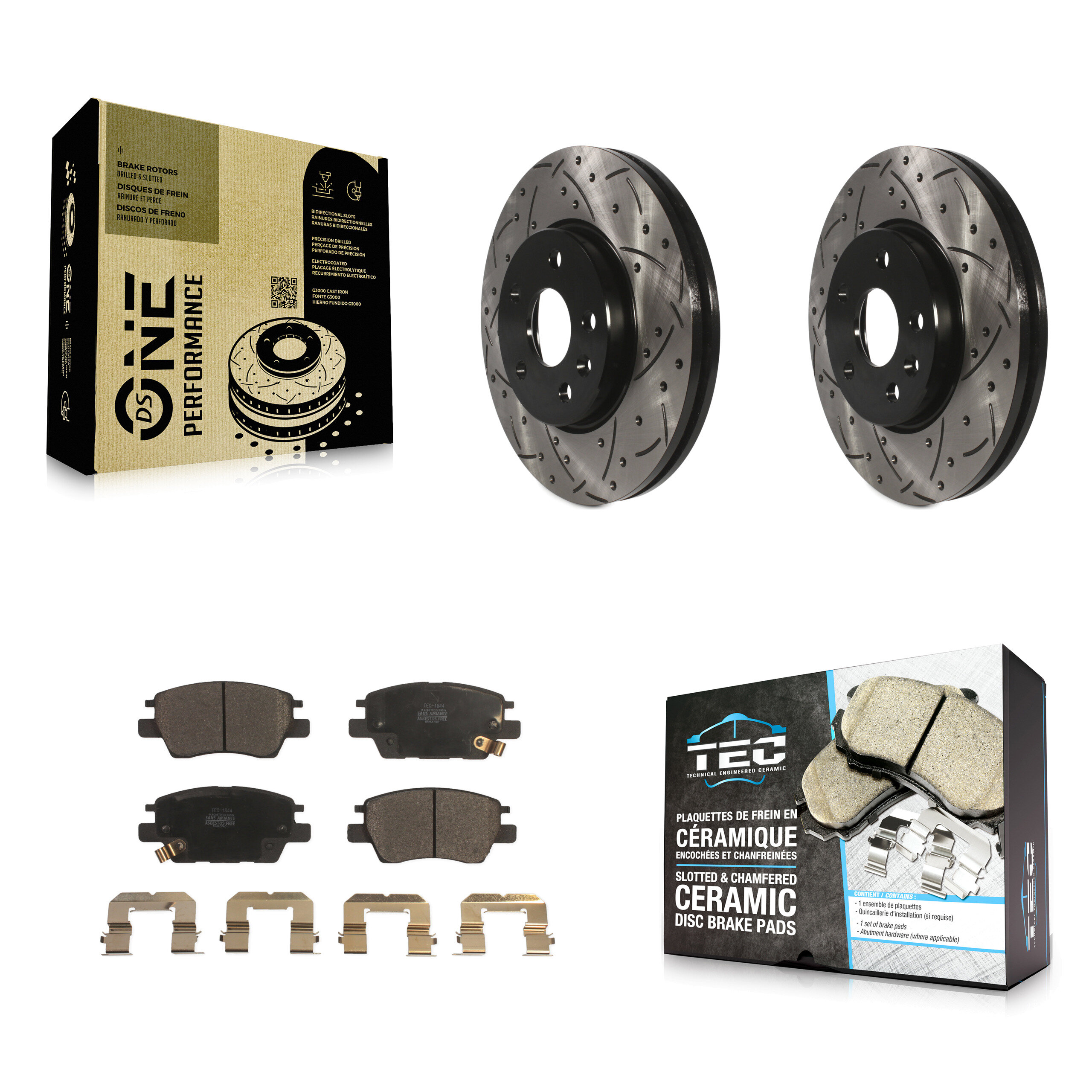 Transit Auto - KDT-100012 - Front Disc Brake Kits