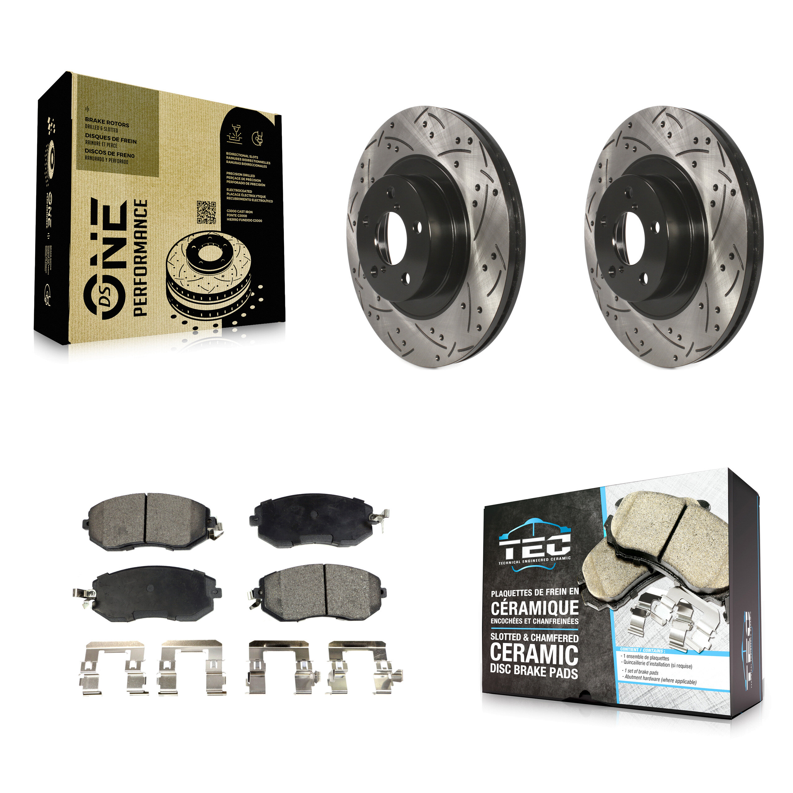Transit Auto - KDT-100075 - Front Disc Brake Kits