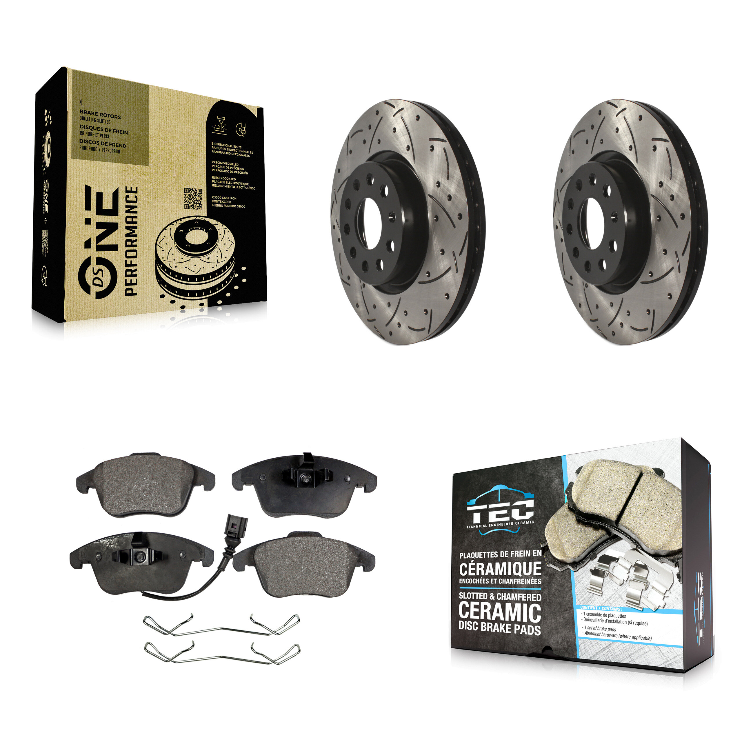Transit Auto - KDT-100081 - Front Disc Brake Kits