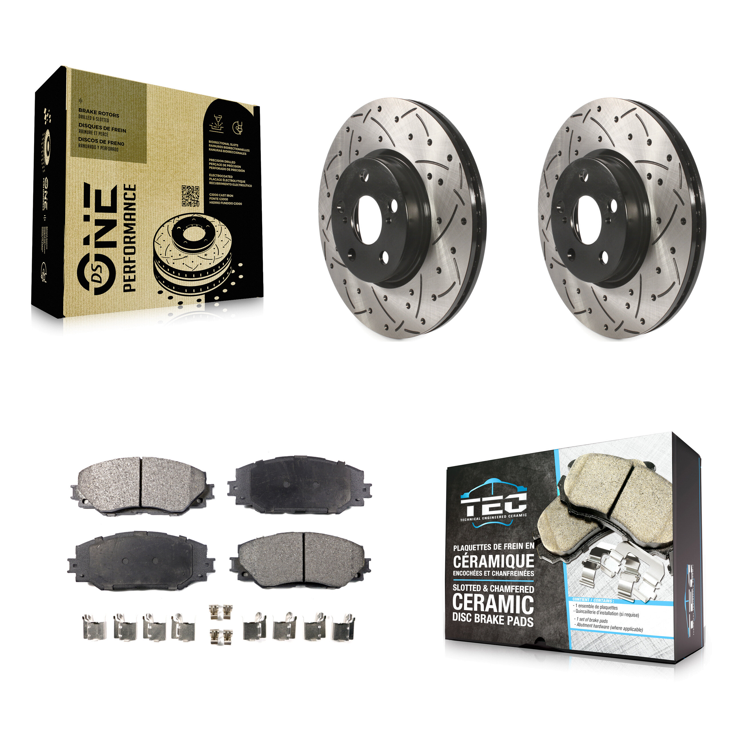 Transit Auto - KDT-100118 - Front Disc Brake Kits