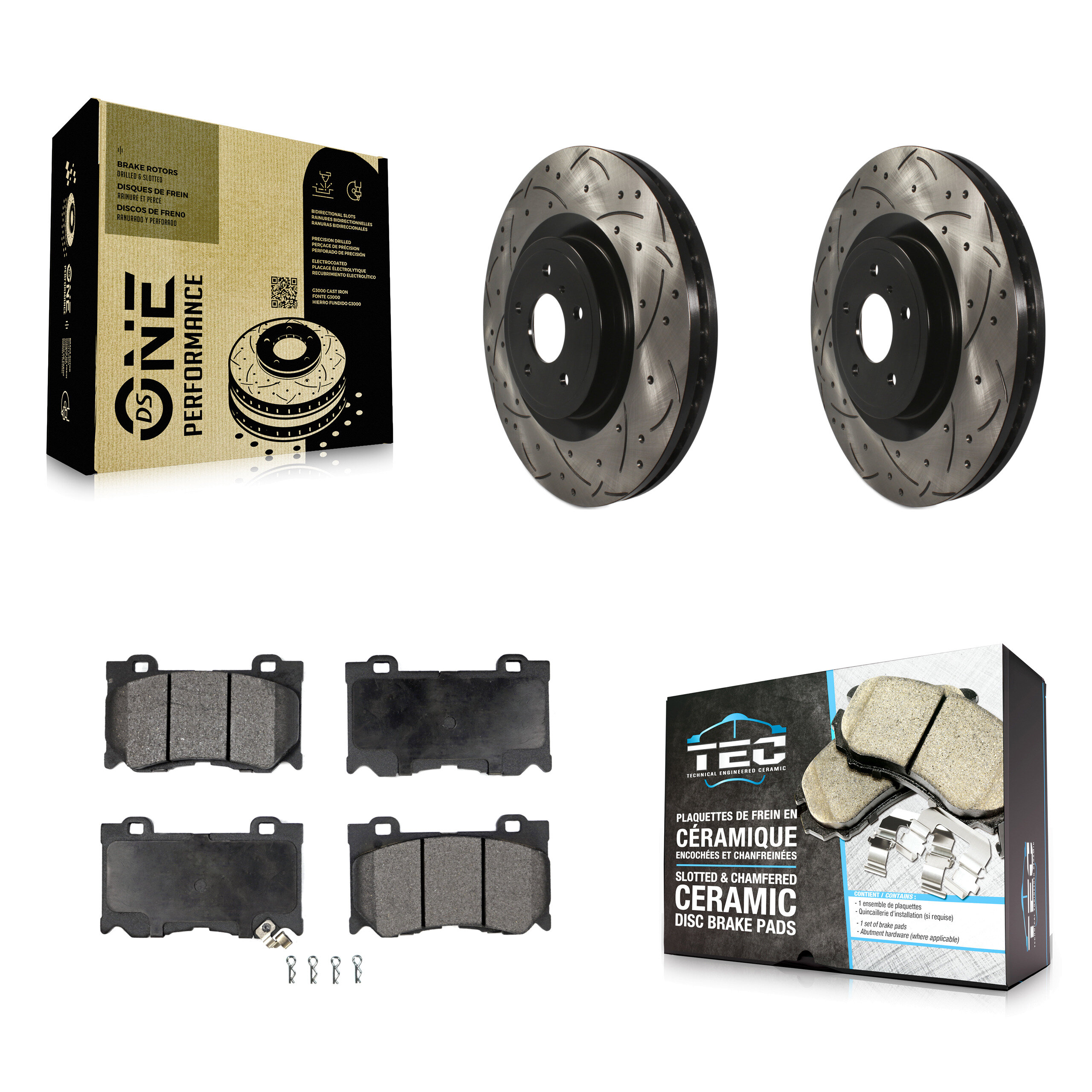 Transit Auto - KDT-100128 - Front Disc Brake Kits