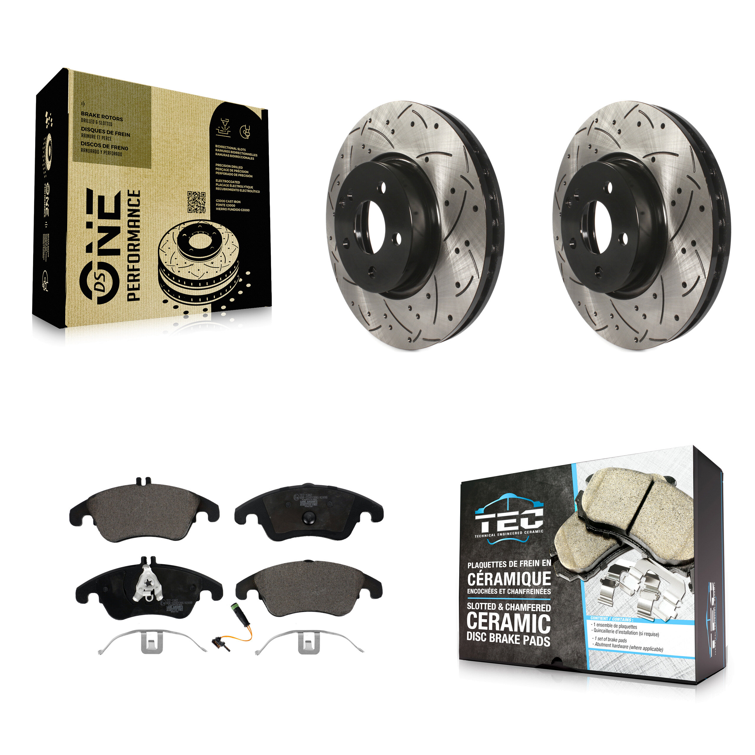 Transit Auto - KDT-100142 - Front Disc Brake Kits