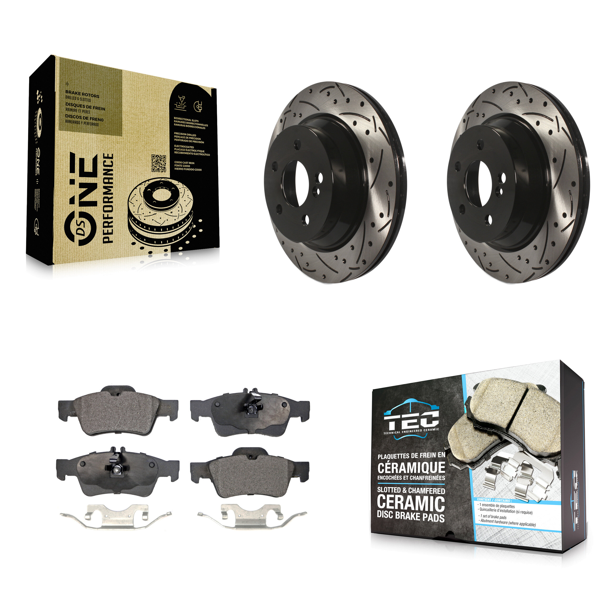 Transit Auto - KDT-100495 - Rear Disc Brake Kits