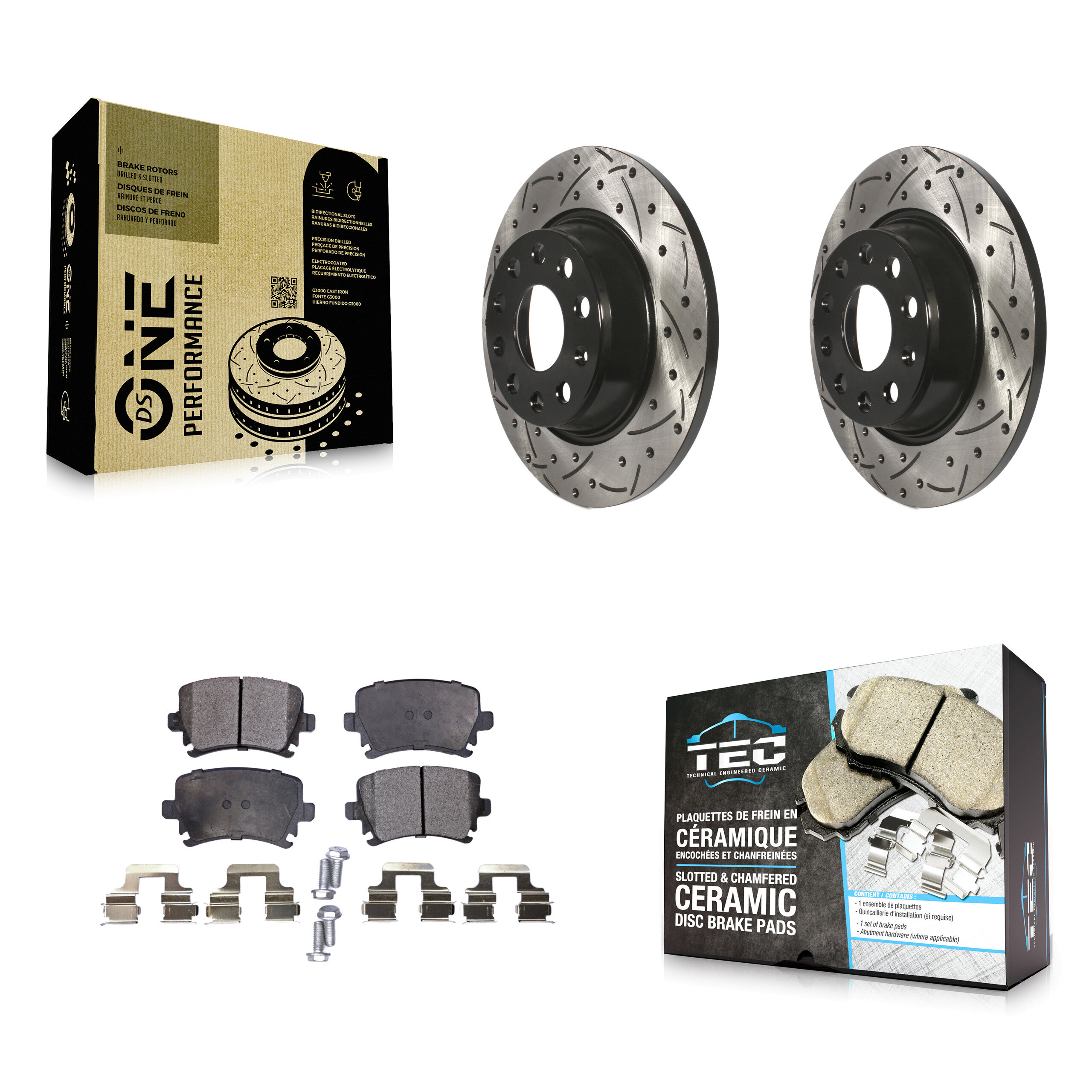 Transit Auto - KDT-100530 - Rear Disc Brake Kits