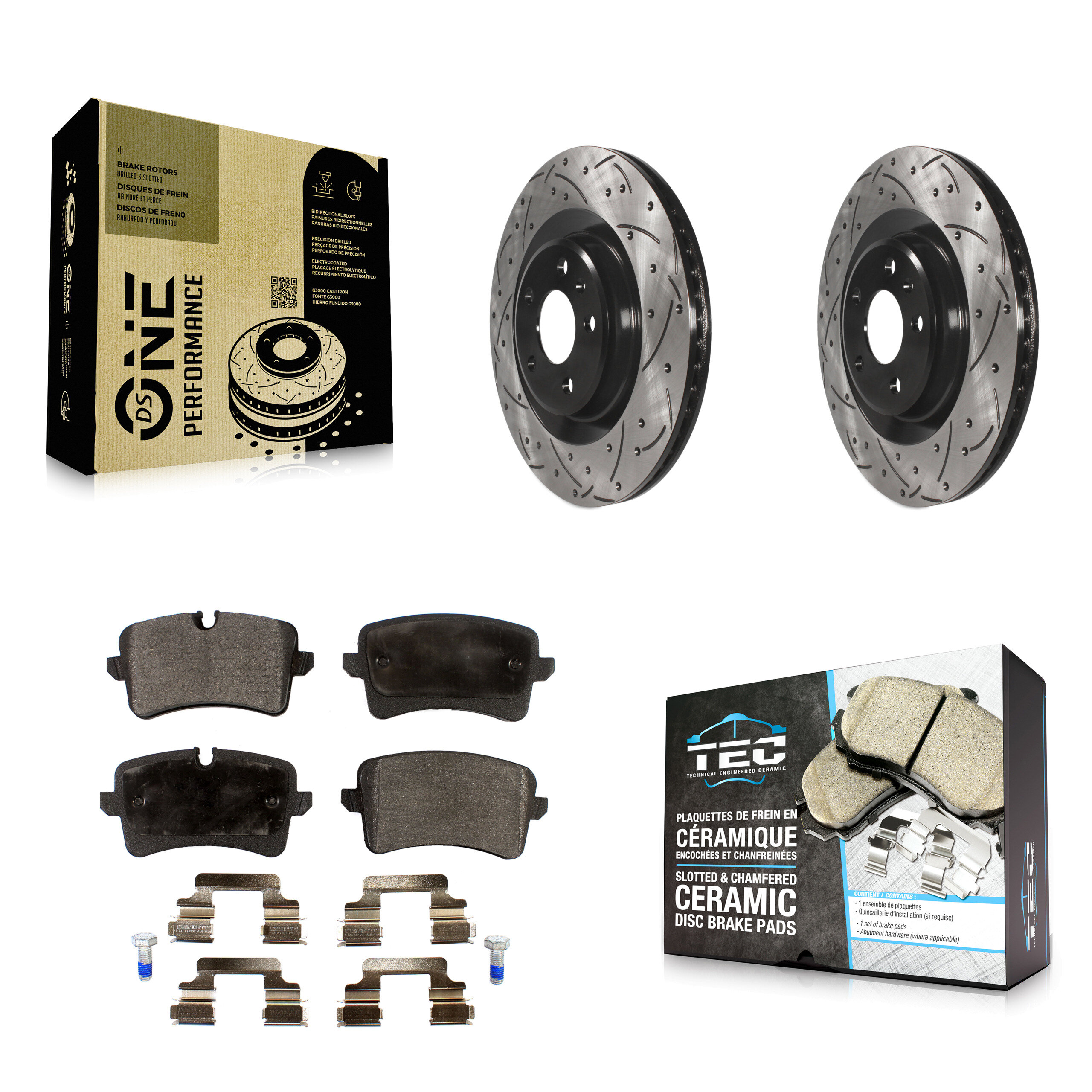 Transit Auto - KDT-100538 - Rear Disc Brake Kits