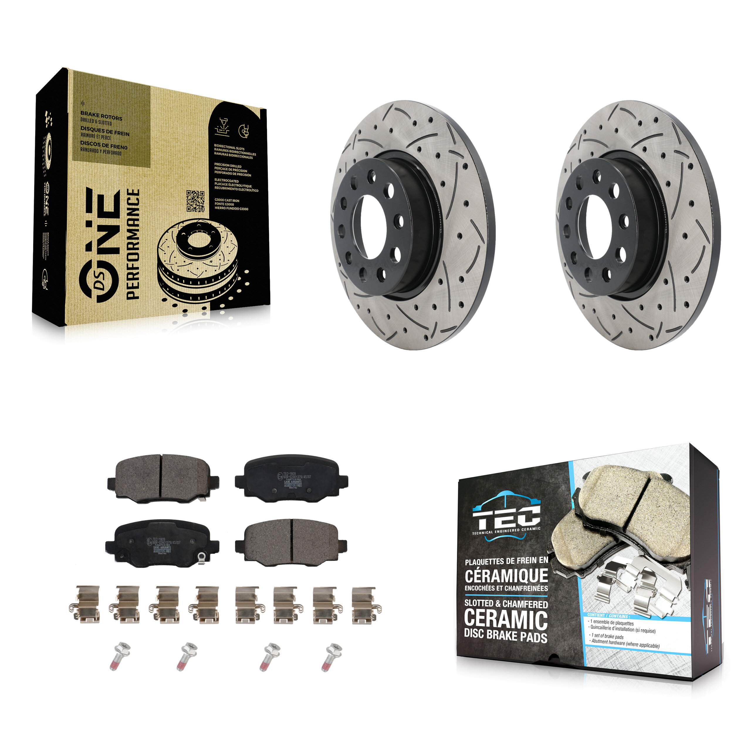 Transit Auto - KDT-100582 - Rear Disc Brake Kits