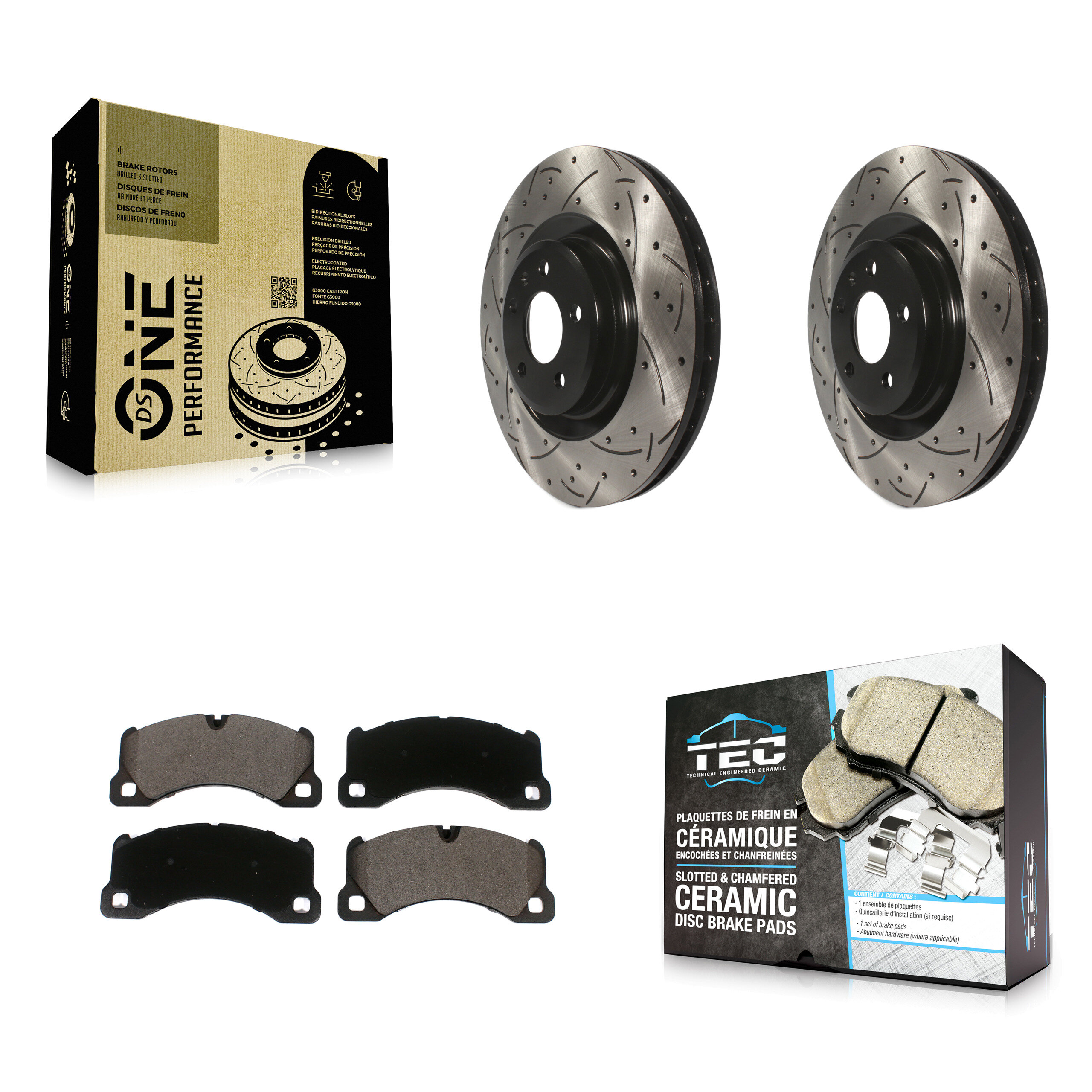 Transit Auto - KDT-100641 - Front Disc Brake Kits