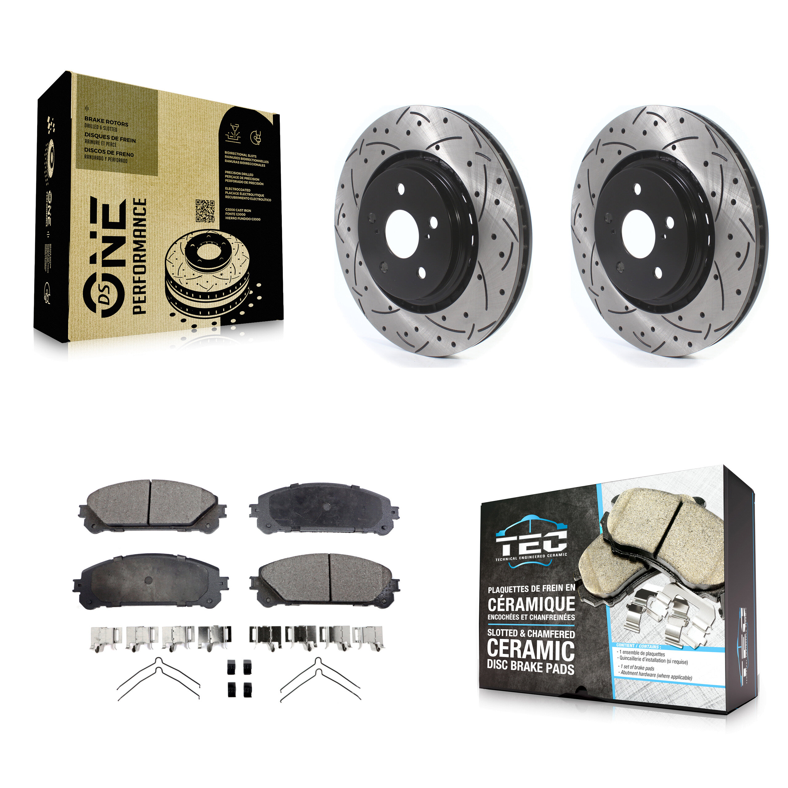 Transit Auto - KDT-100651 - Front Disc Brake Kits