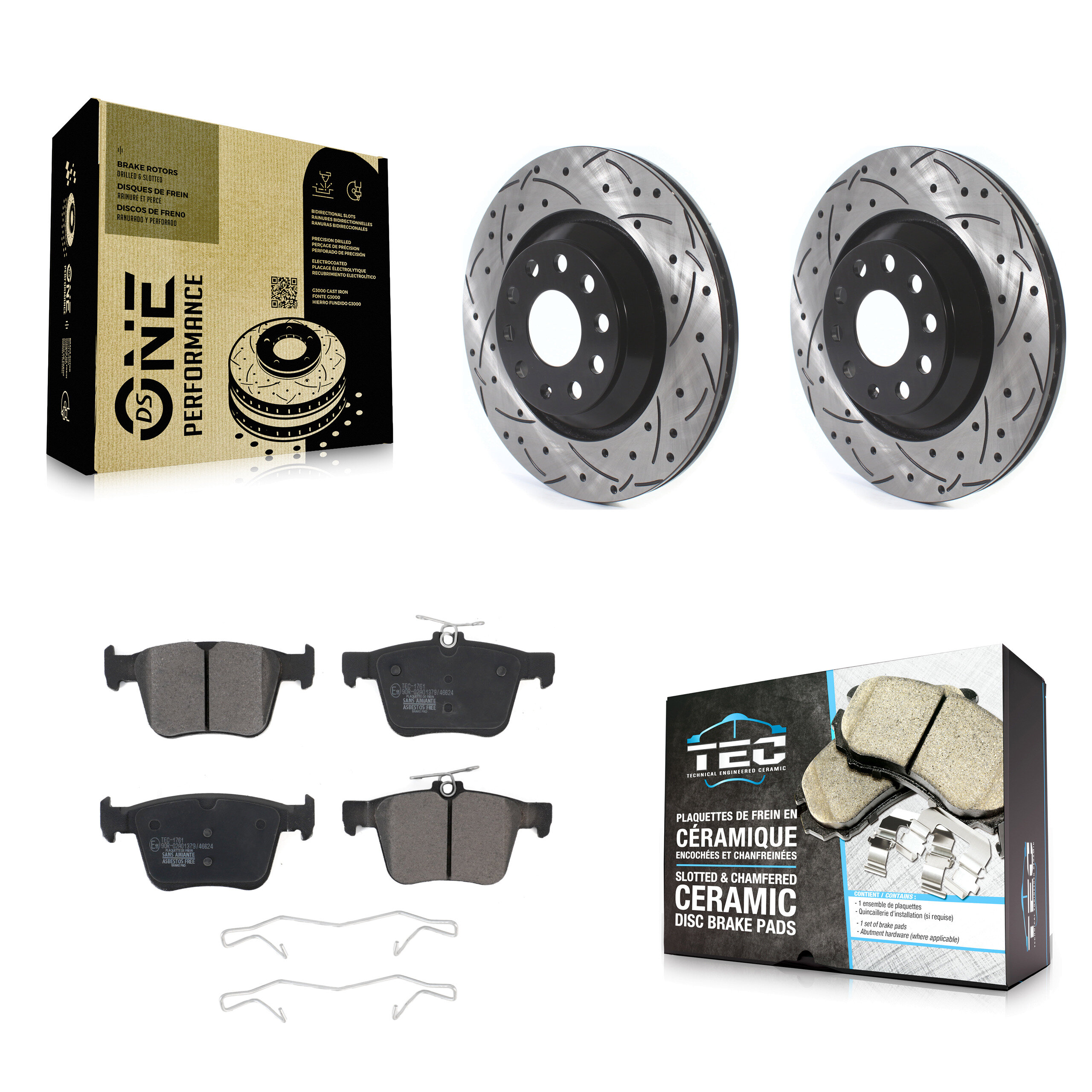 Transit Auto - KDT-100702 - Rear Disc Brake Kits