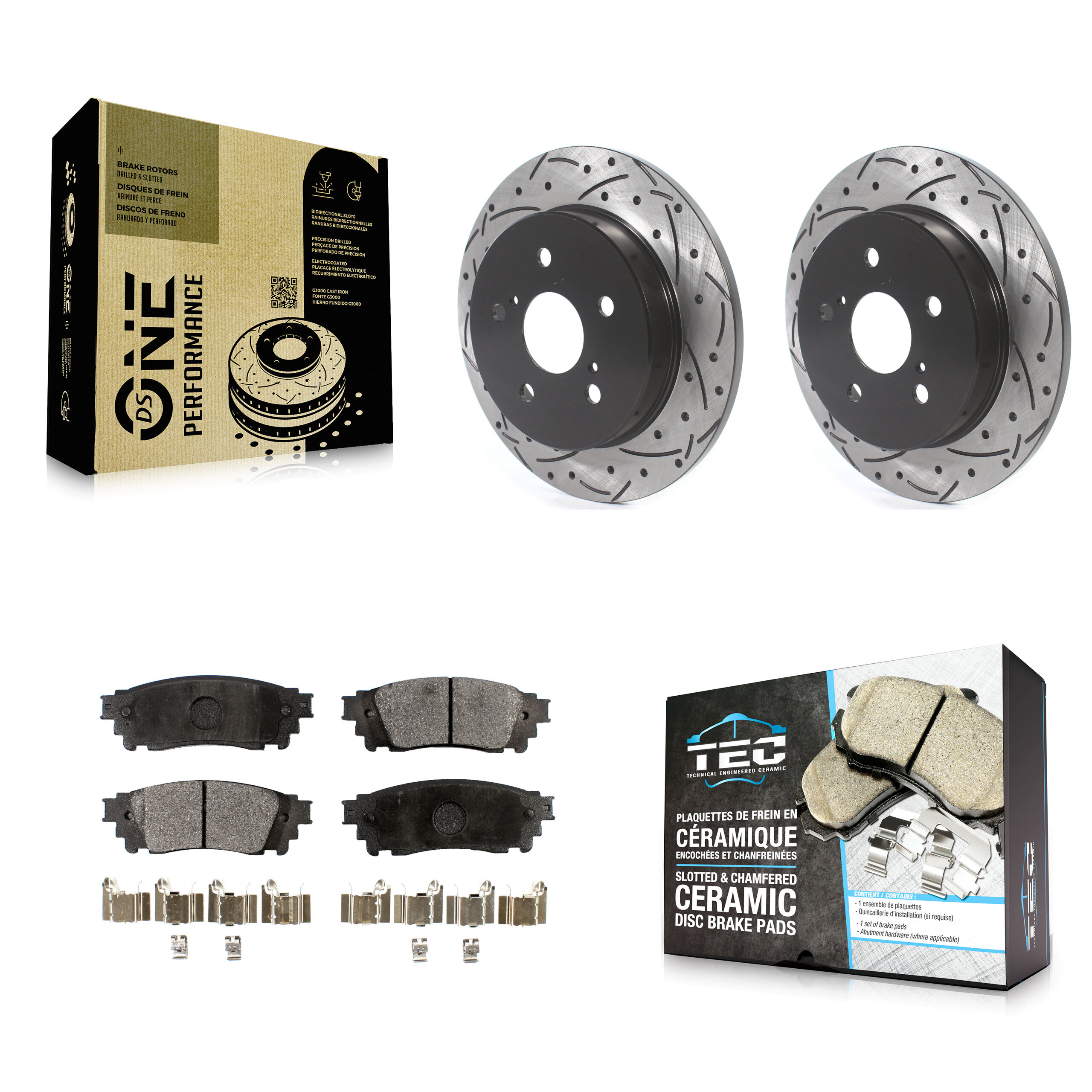 Transit Auto - KDT-100707 - Rear Disc Brake Kits
