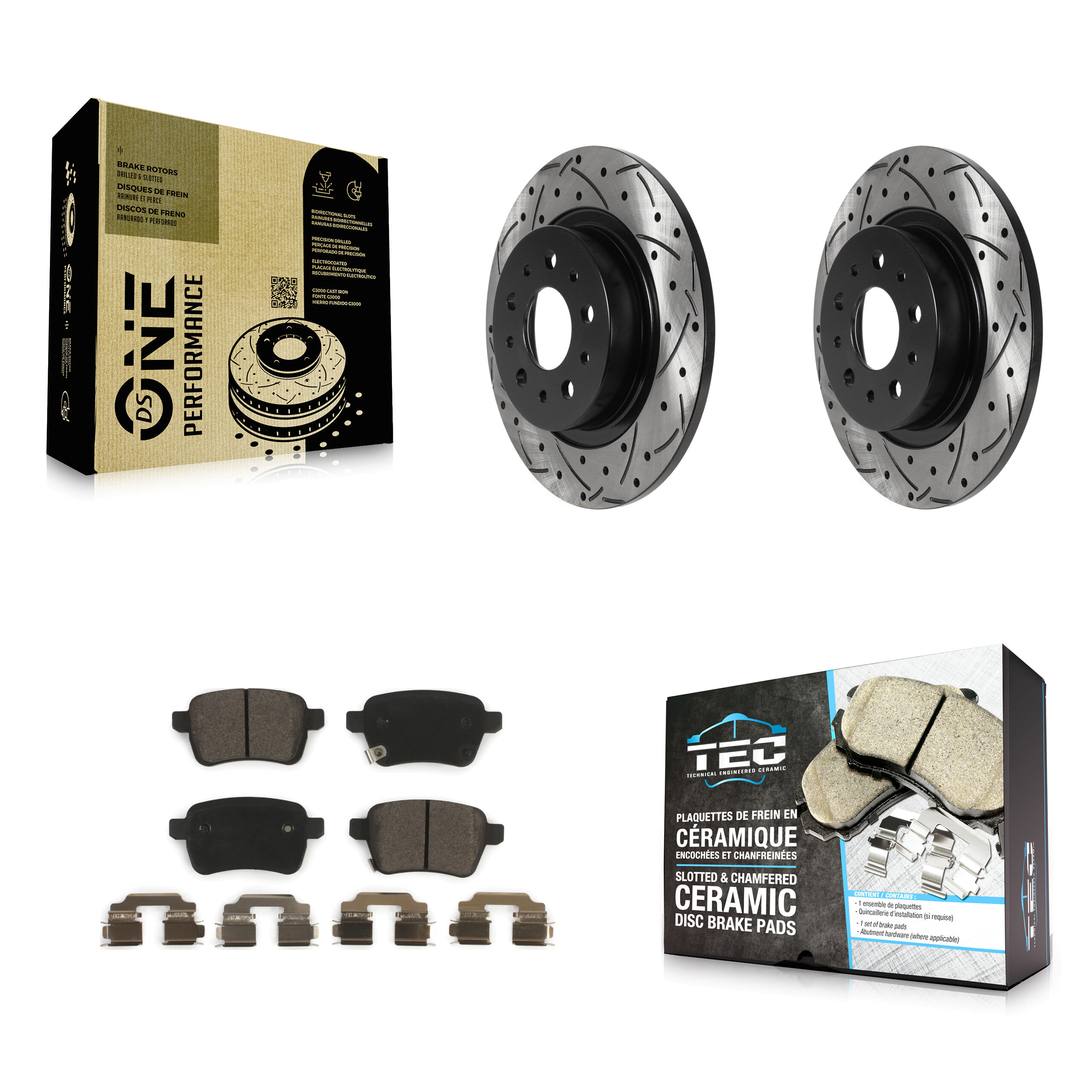 Transit Auto - KDT-100917 - Rear Disc Brake Kits