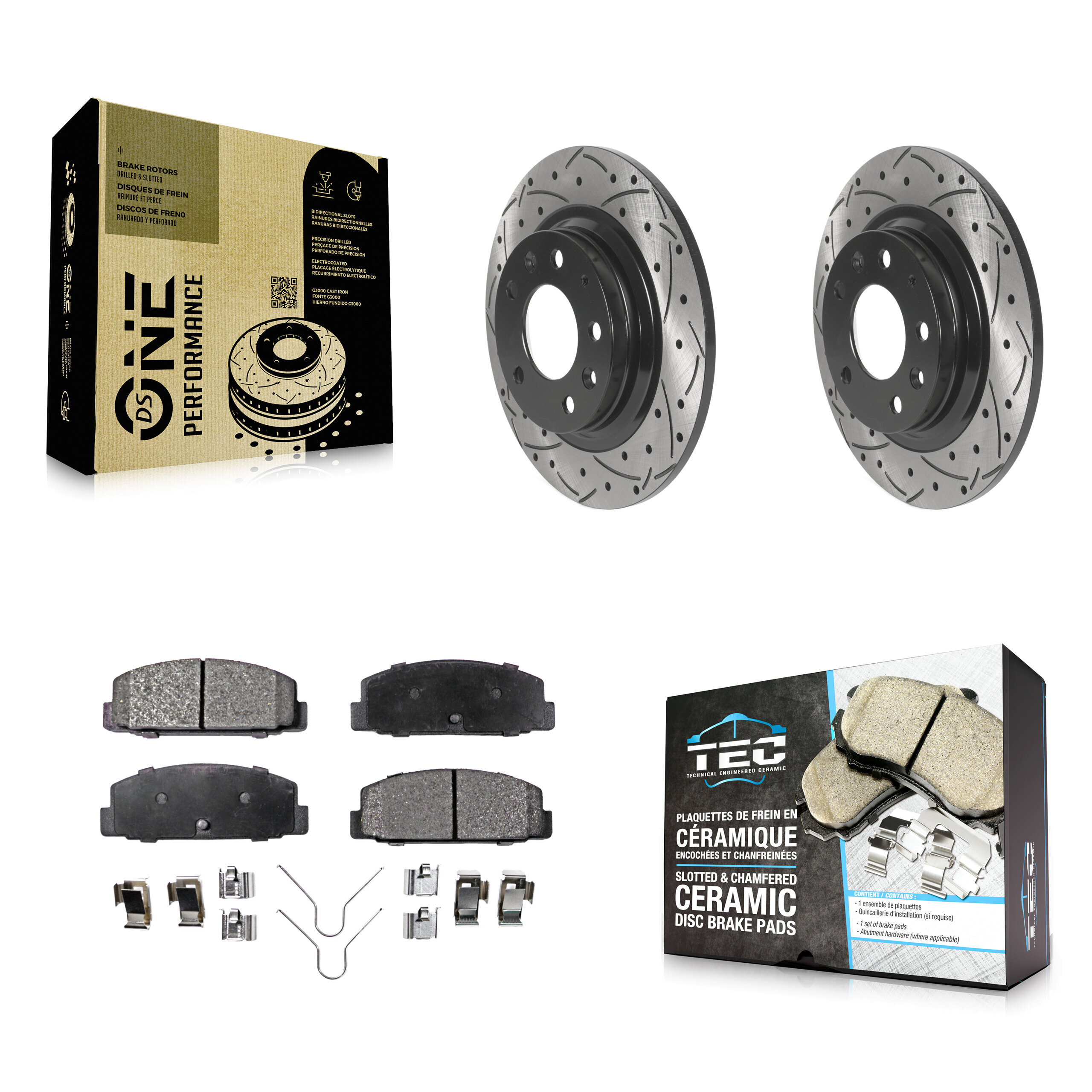Transit Auto - KDT-100921 - Rear Disc Brake Kits