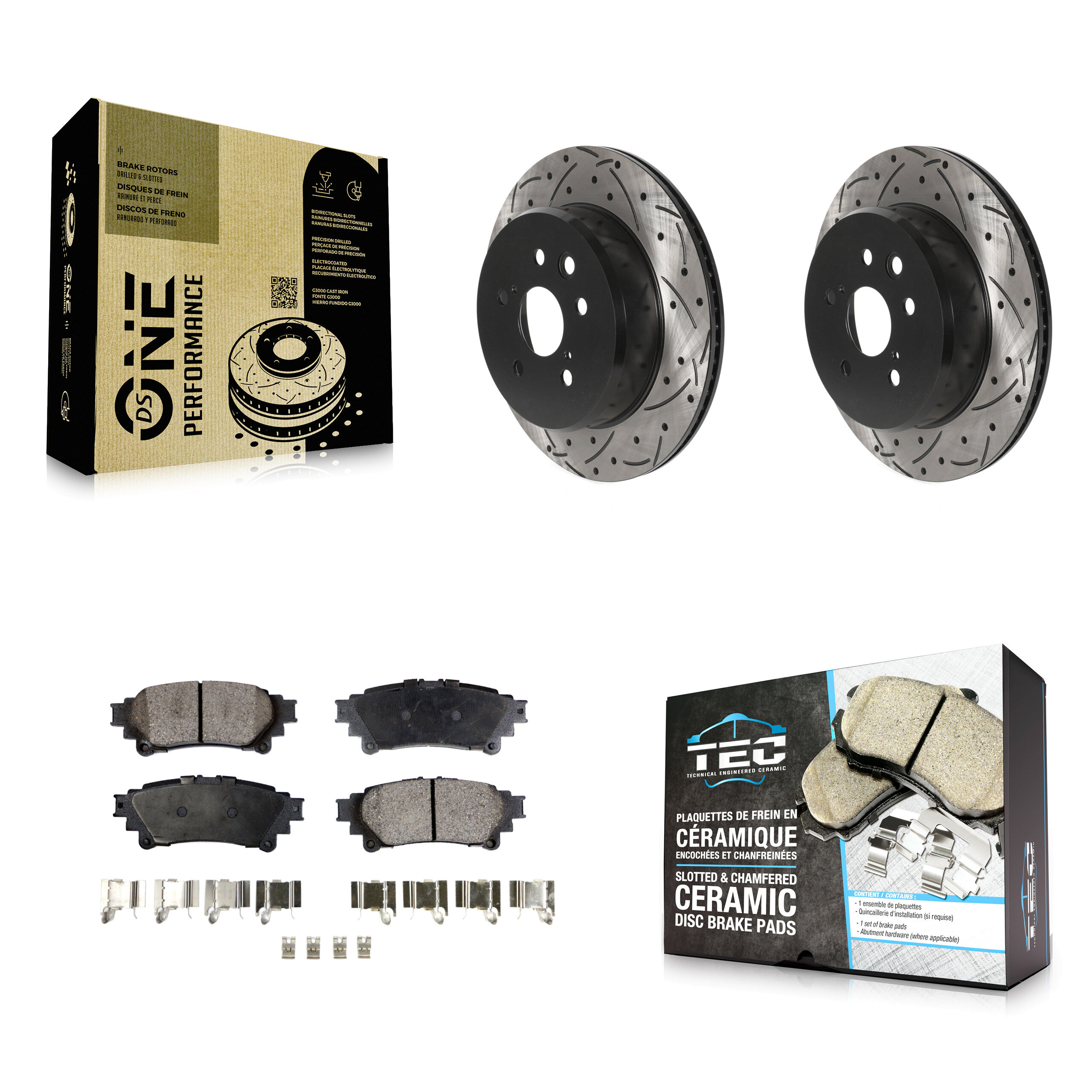 Transit Auto - KDT-100946 - Rear Disc Brake Kits
