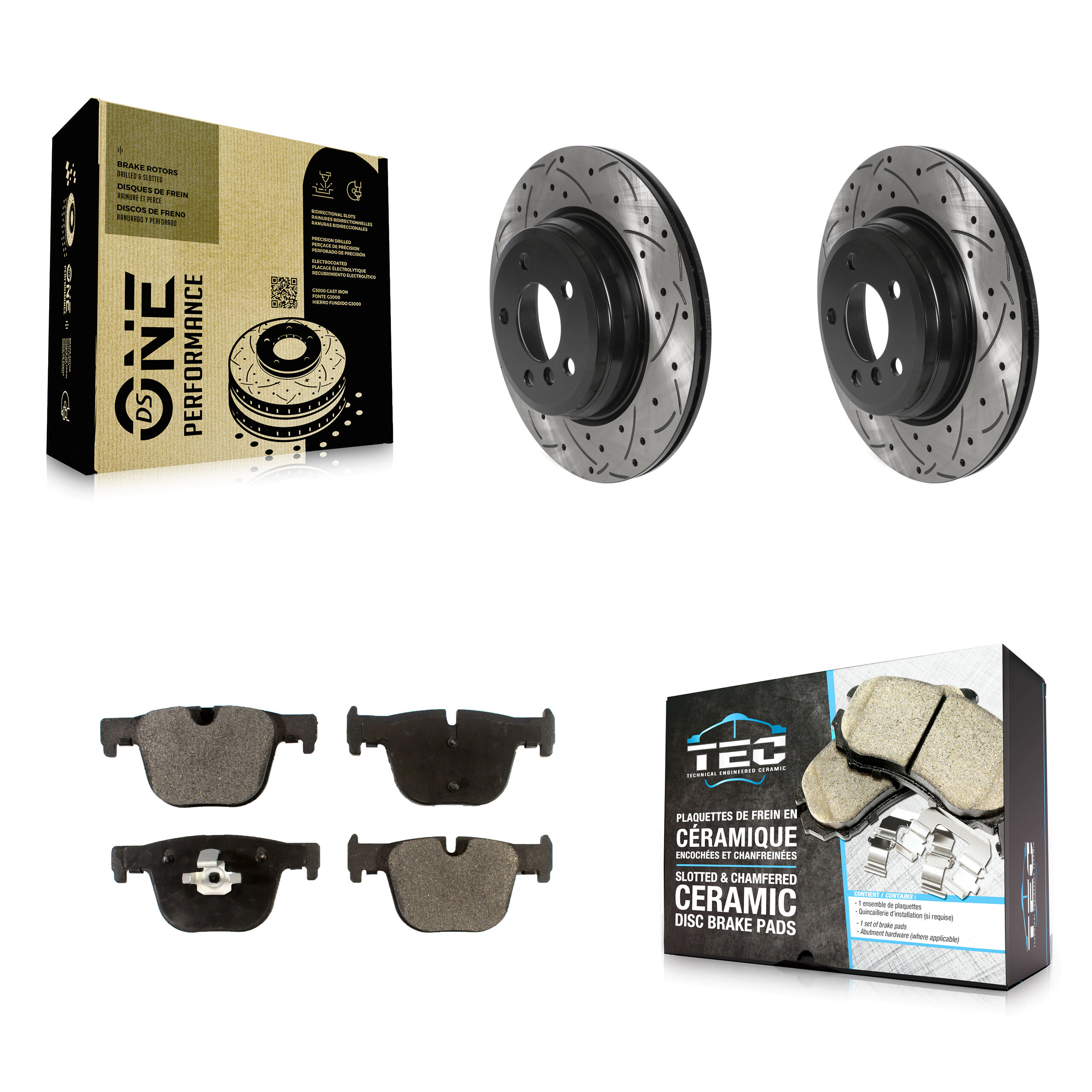 Transit Auto - KDT-100953 - Rear Disc Brake Kits