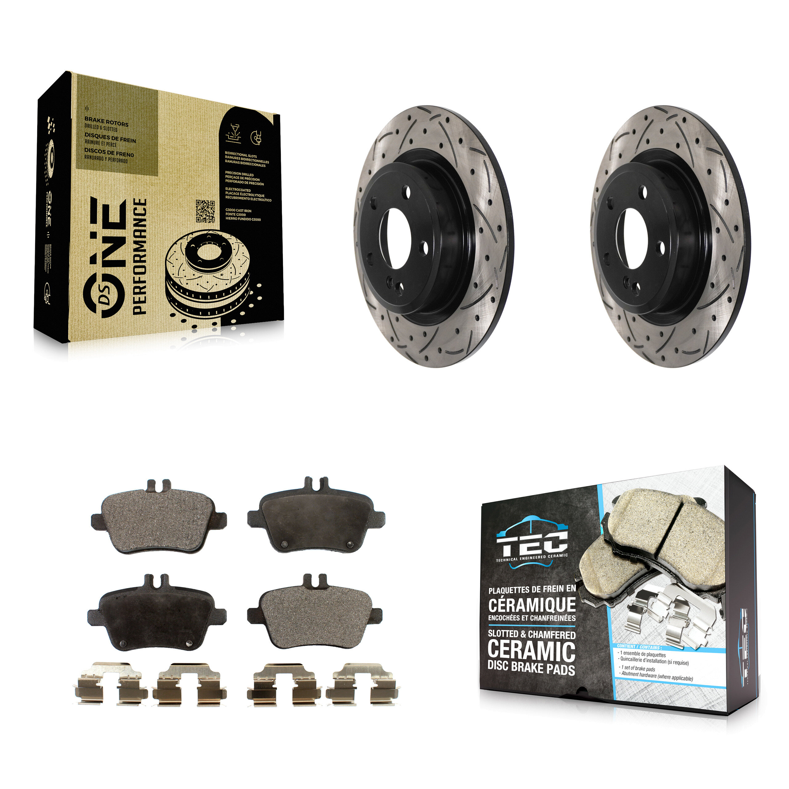 Transit Auto - KDT-100956 - Rear Disc Brake Kits