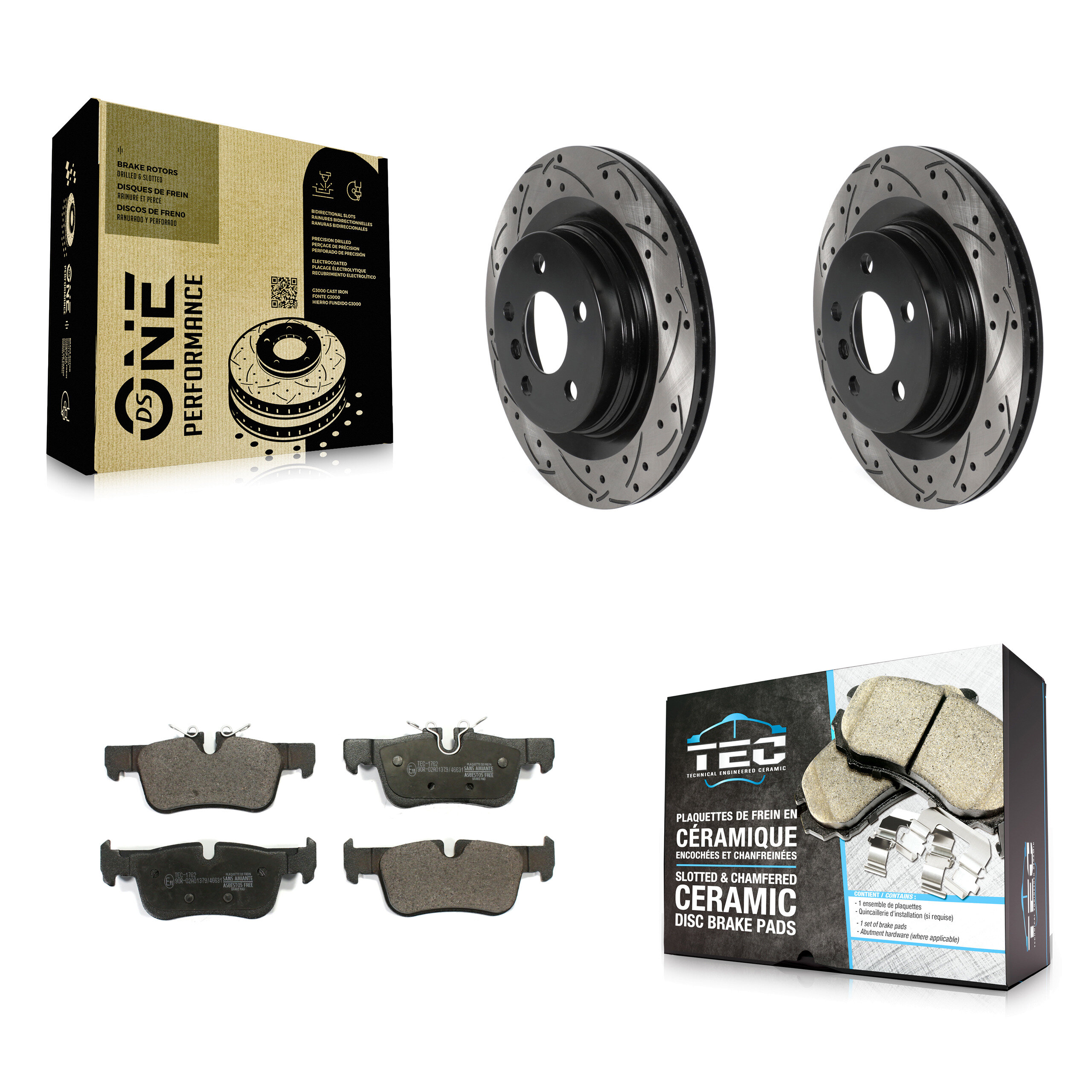 Transit Auto - KDT-100964 - Rear Disc Brake Kits