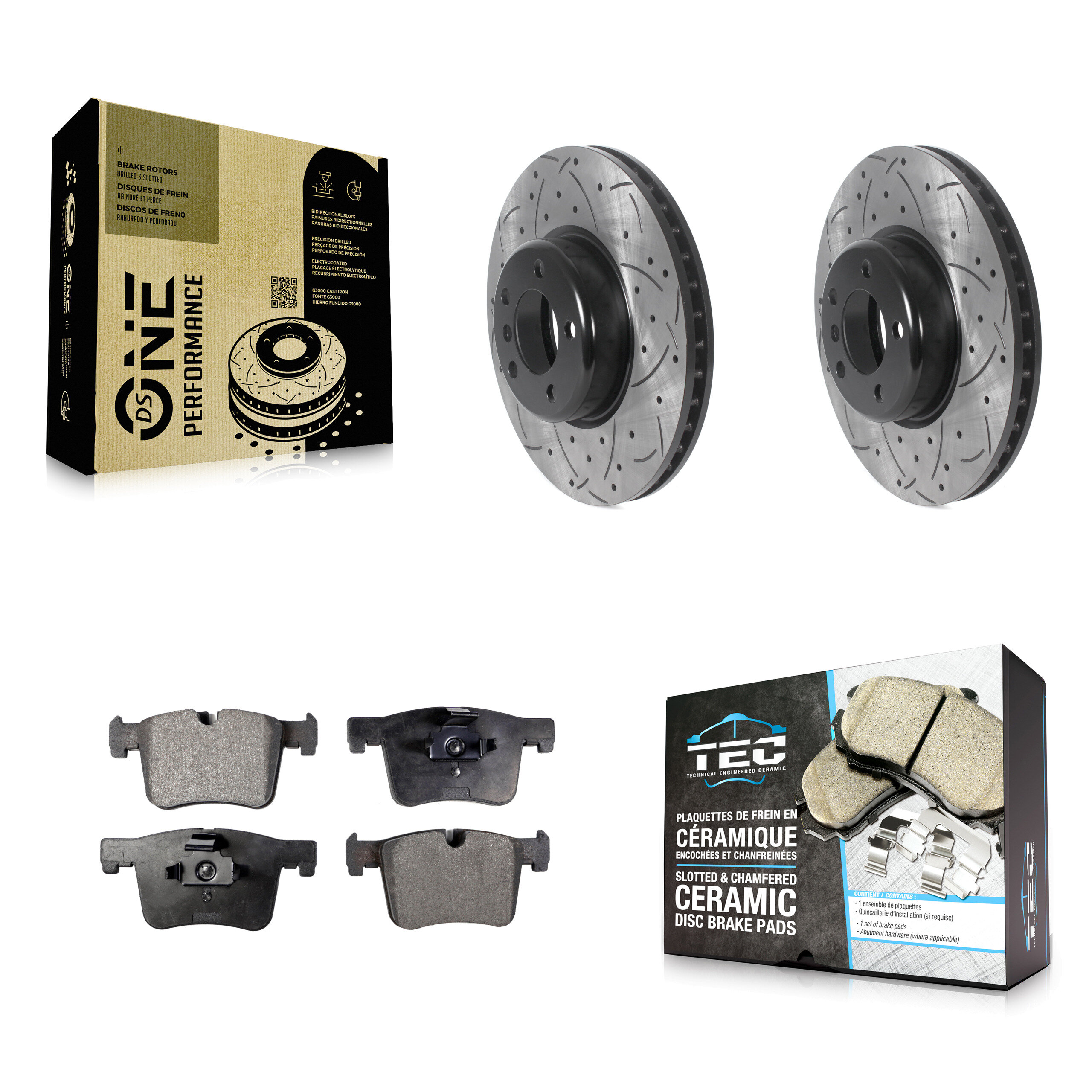 Transit Auto - KDT-100979 - Front Disc Brake Kits