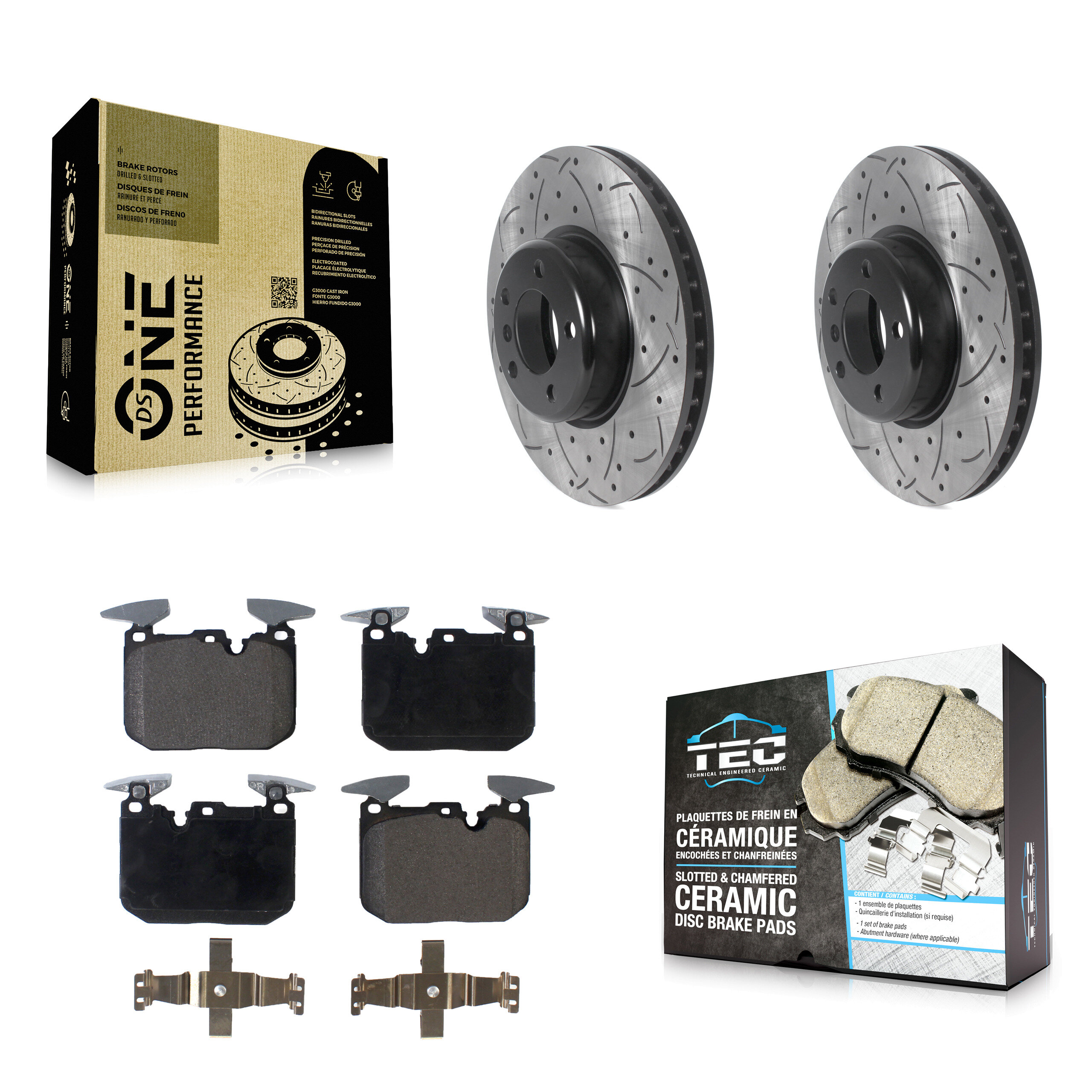 Transit Auto - KDT-100987 - Front Disc Brake Kits