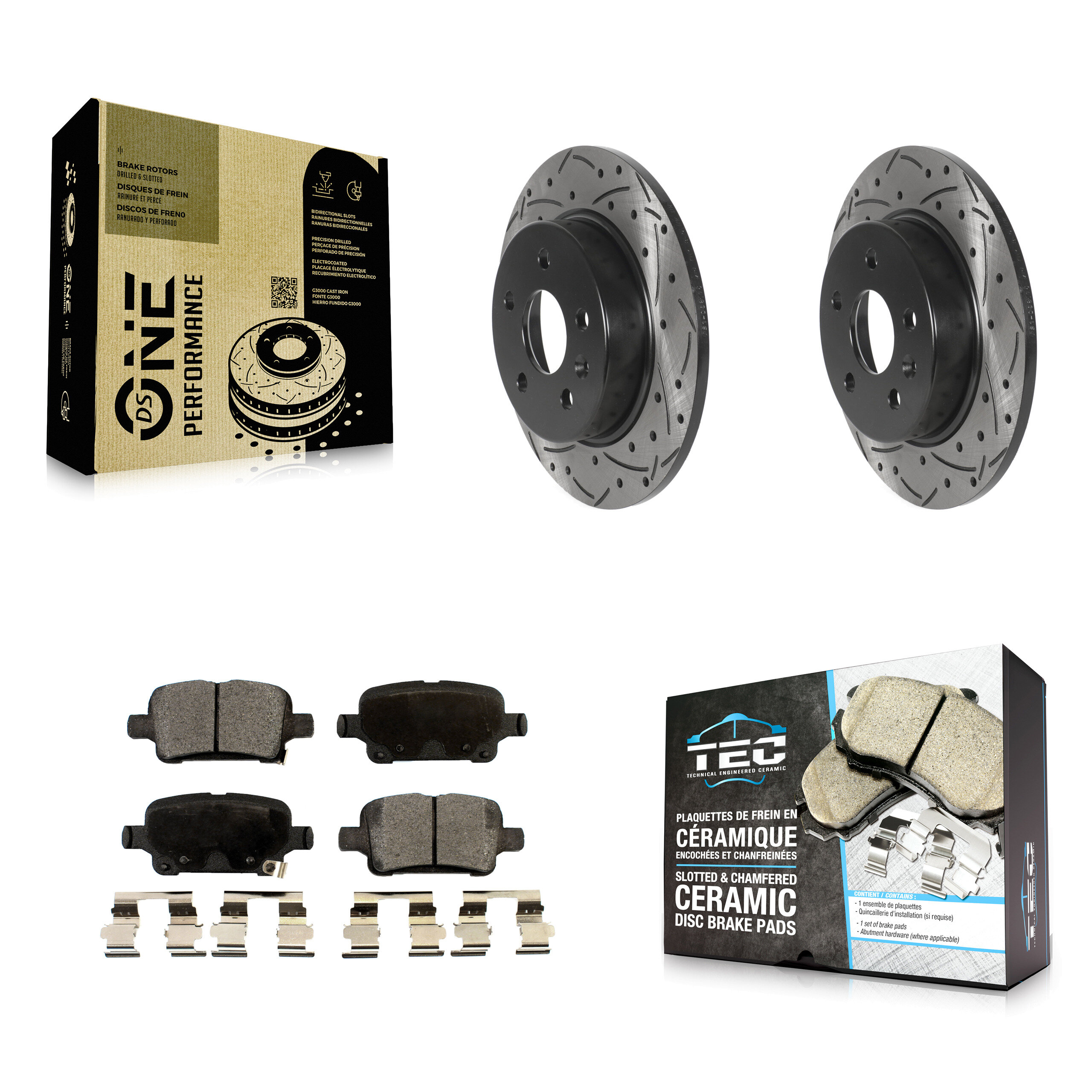 Transit Auto - KDT-101007 - Rear Disc Brake Kits