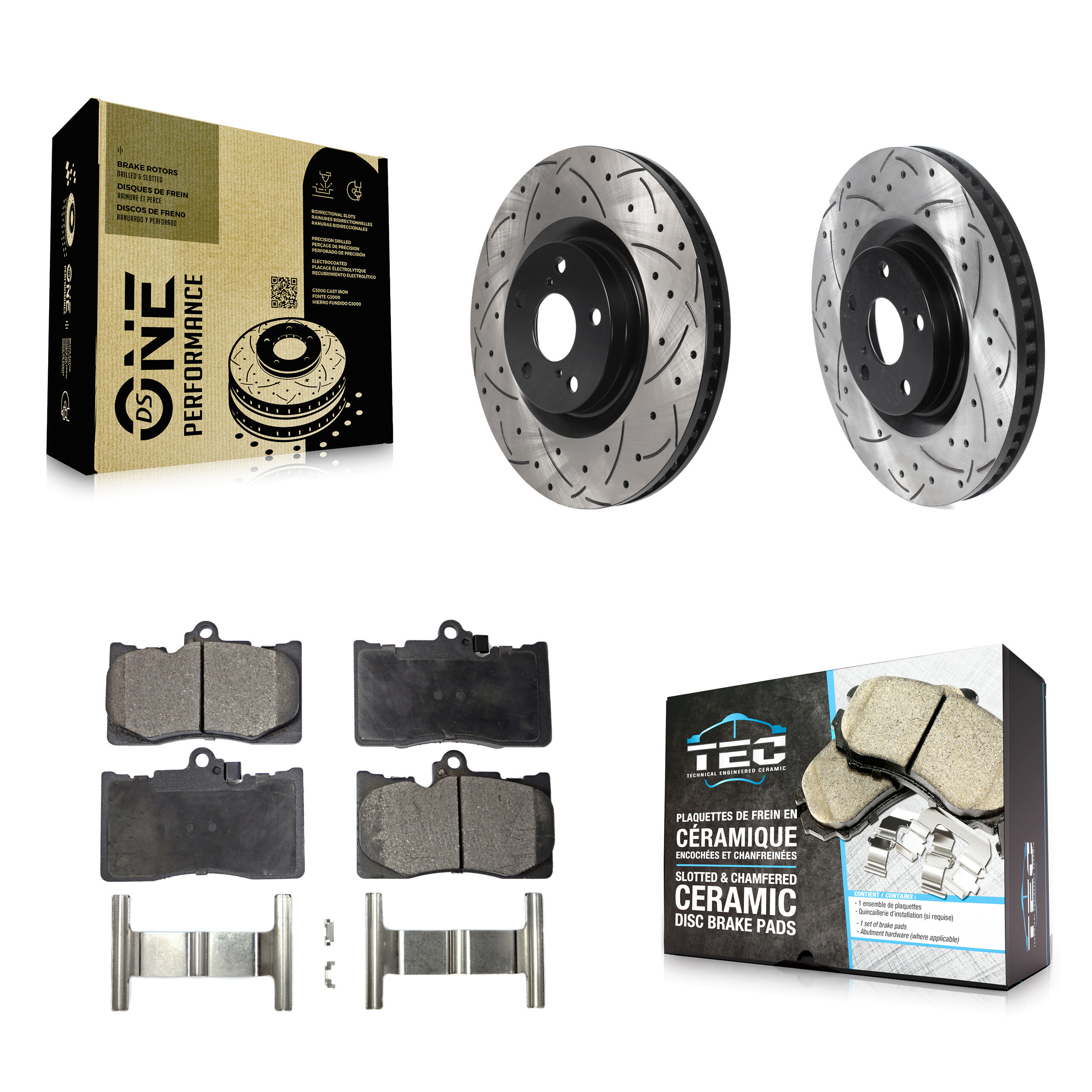 Transit Auto - KDT-101019 - Front Disc Brake Kits