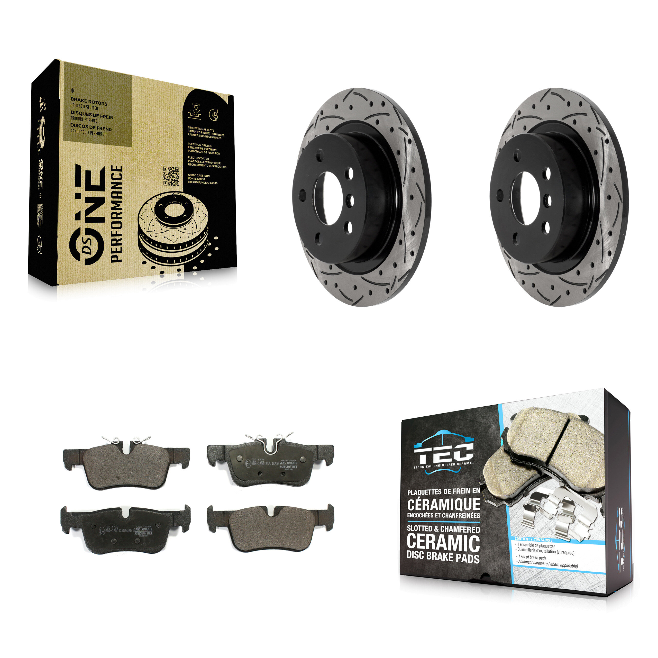 Transit Auto - KDT-101057 - Rear Disc Brake Kits