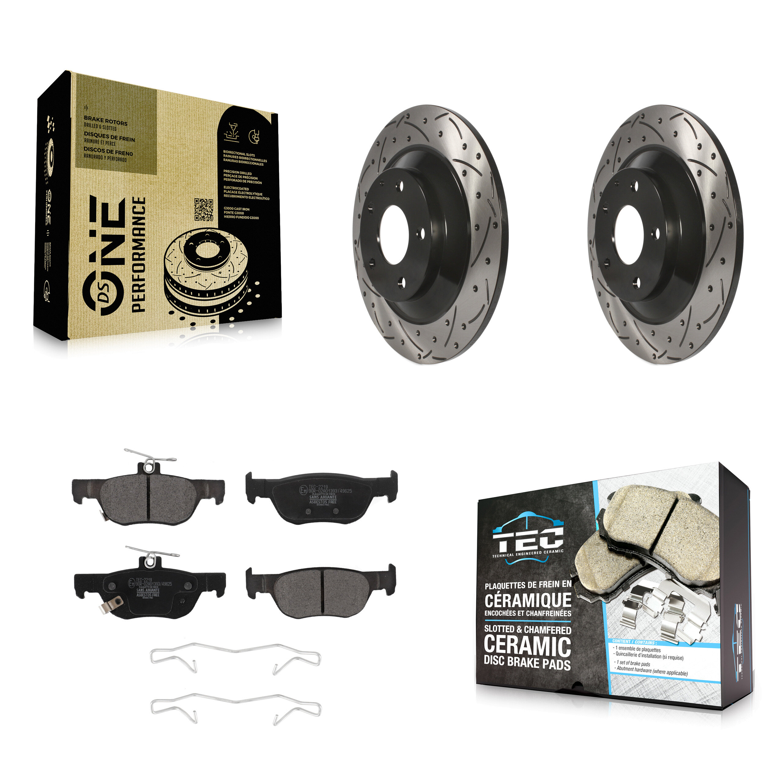 Transit Auto - KDT-101101 - Rear Disc Brake Kits