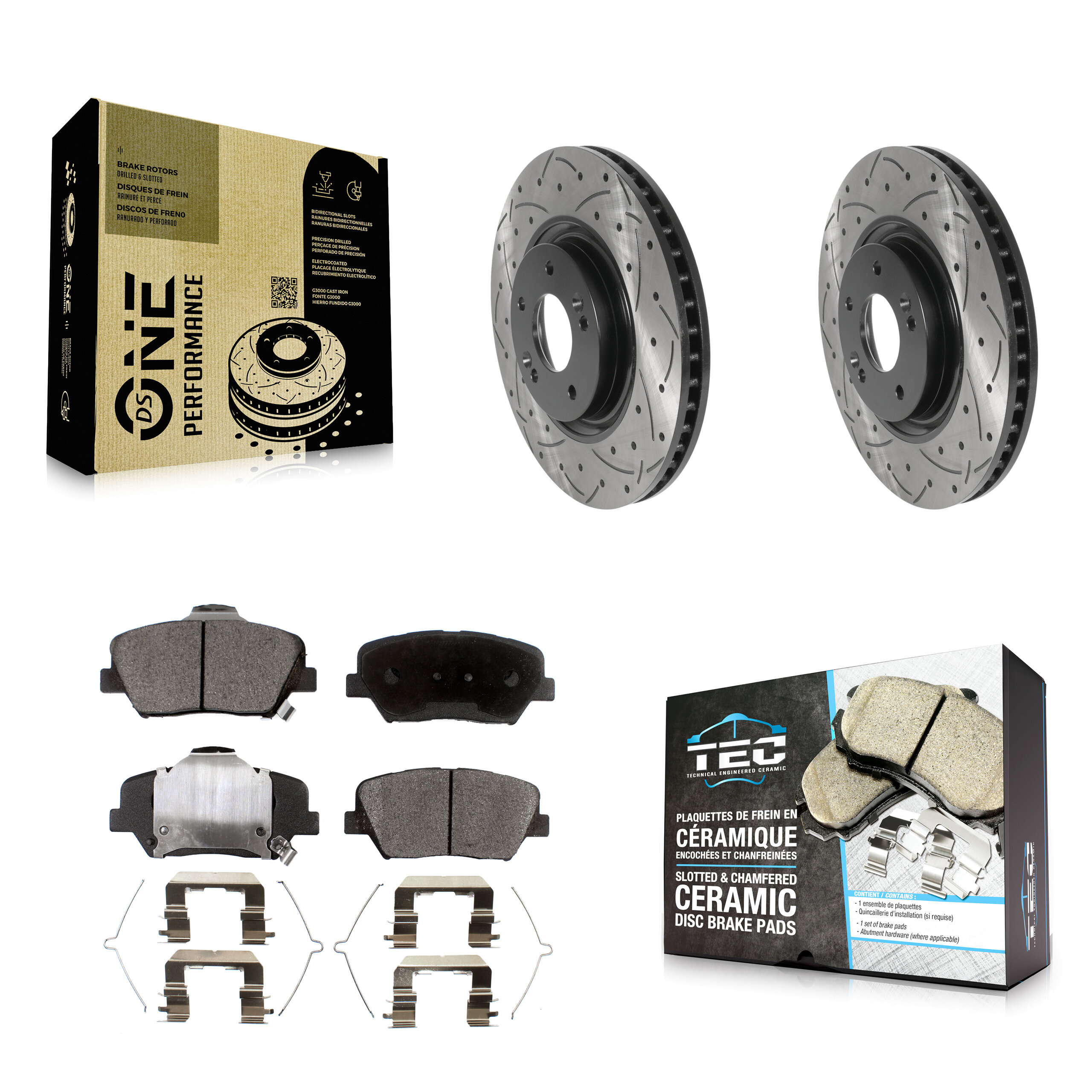 Transit Auto - KDT-101167 - Front Disc Brake Kits