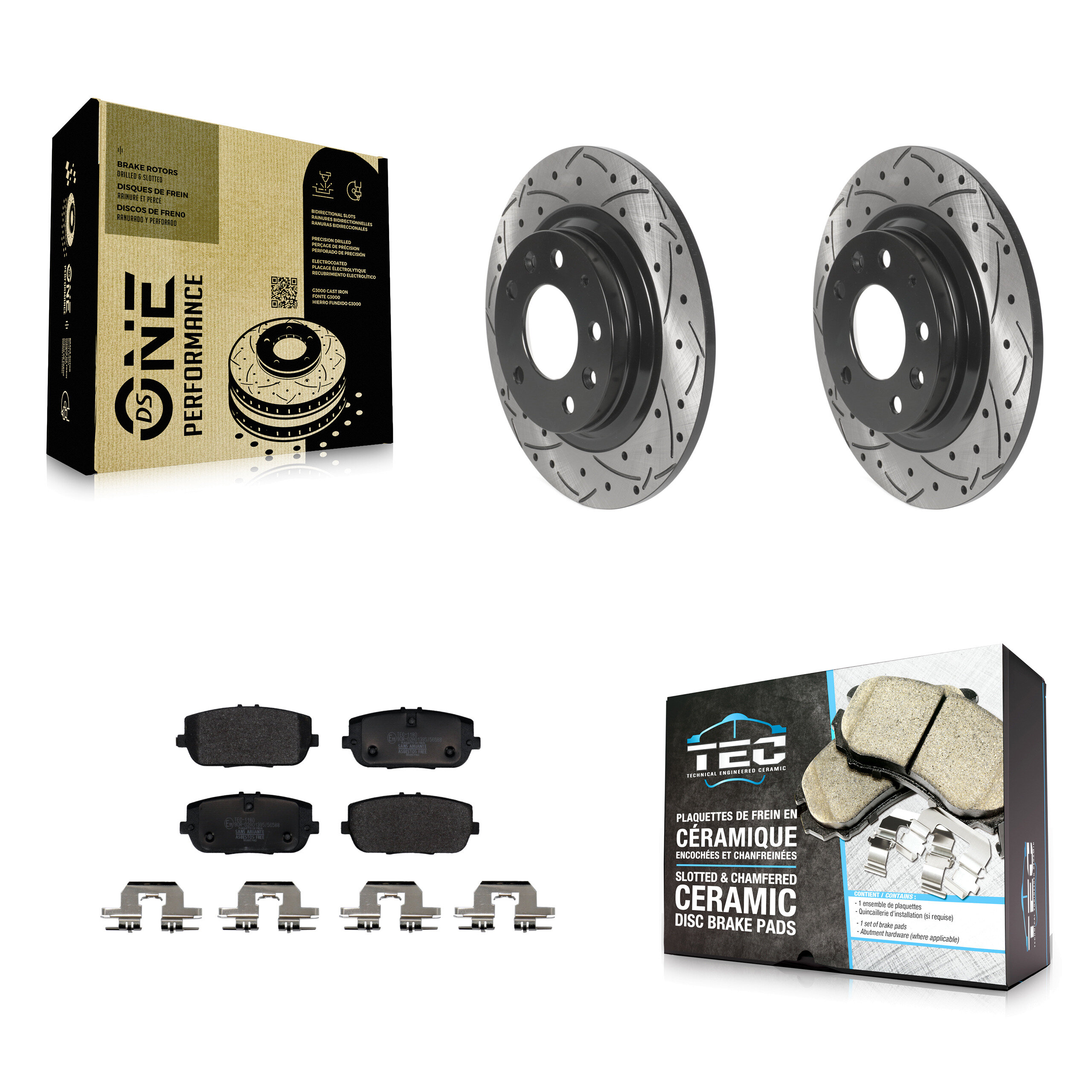 Transit Auto - KDT-101204 - Rear Disc Brake Kits