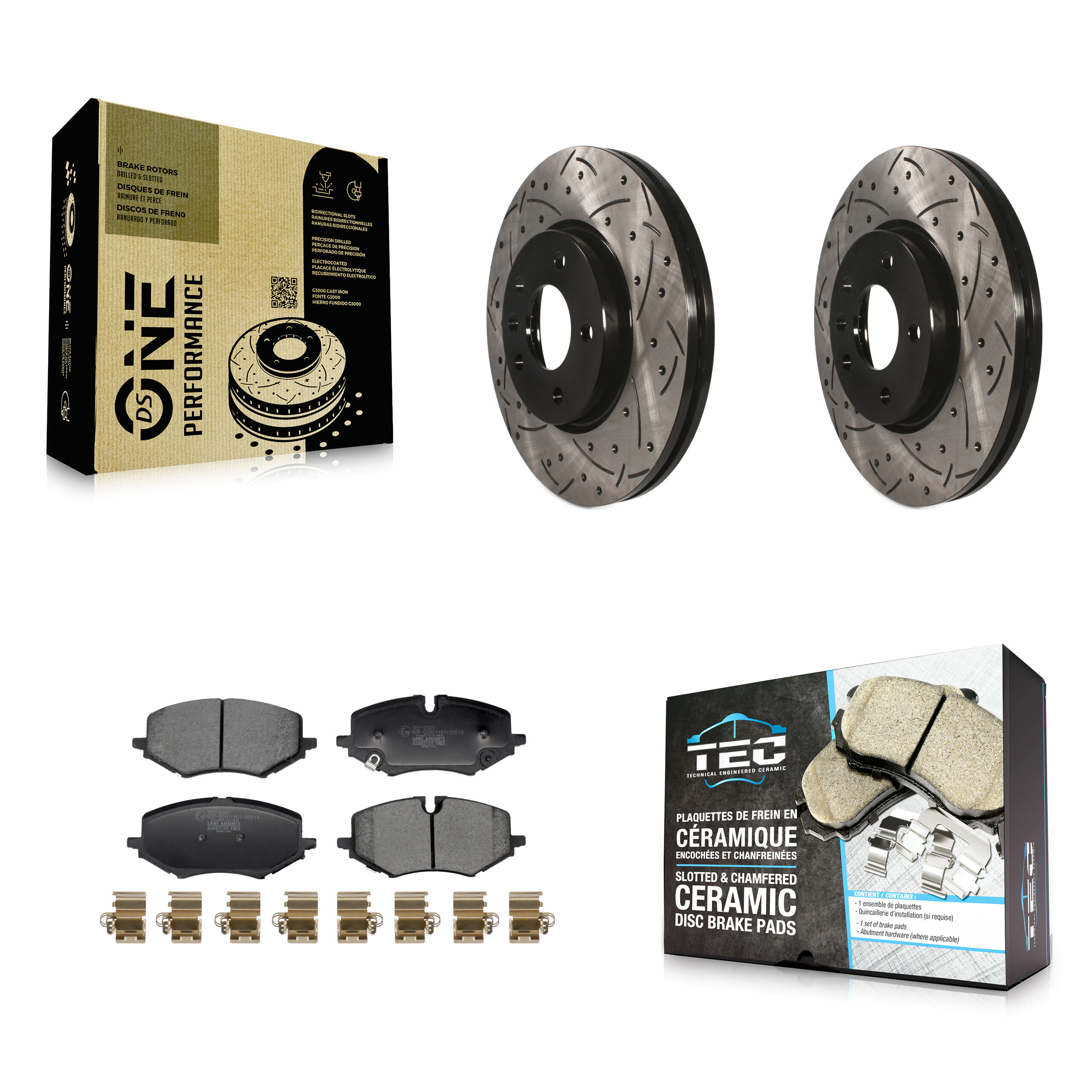 Transit Auto - KDT-101245 - Front Disc Brake Kits