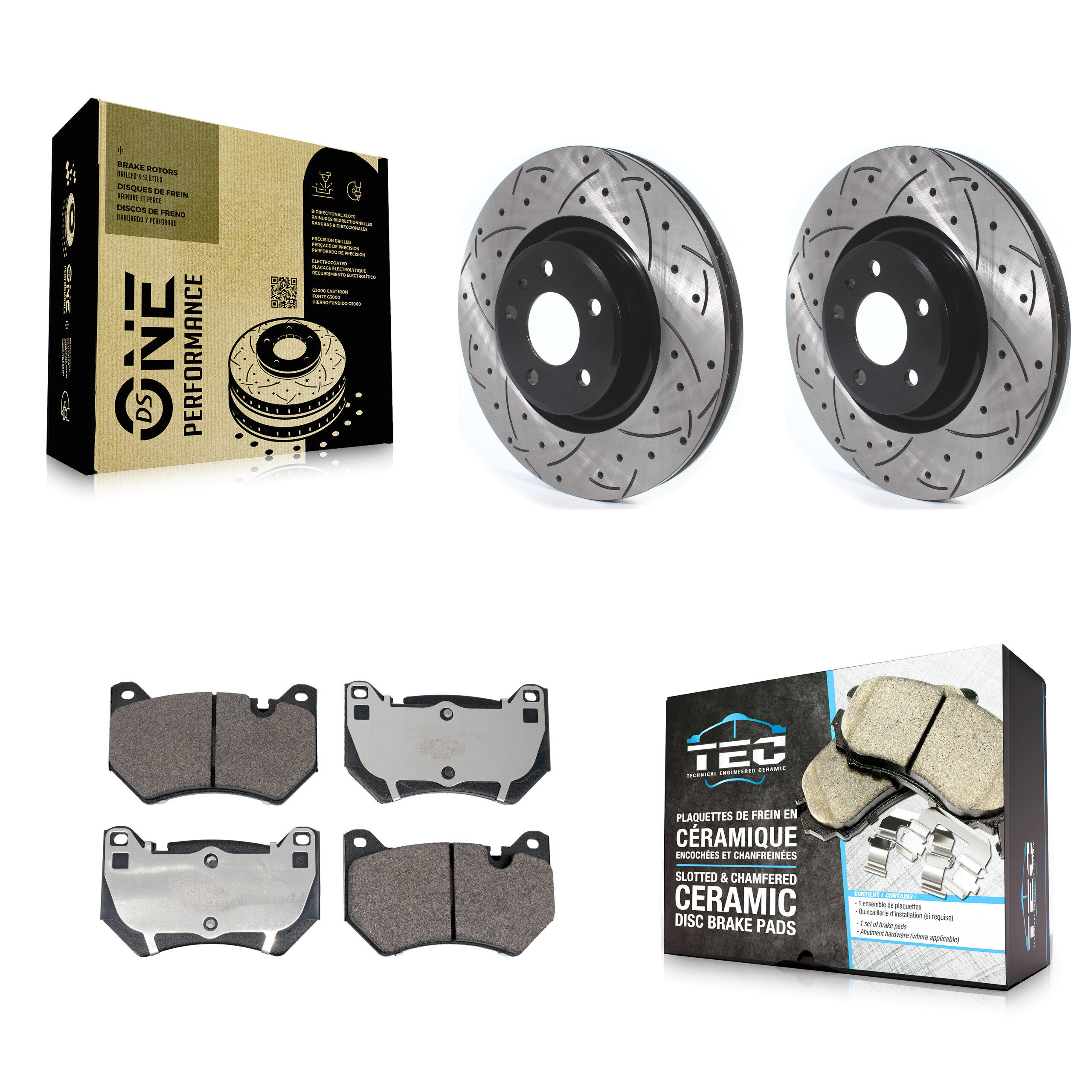 Transit Auto - KDT-101250 - Front Disc Brake Kits
