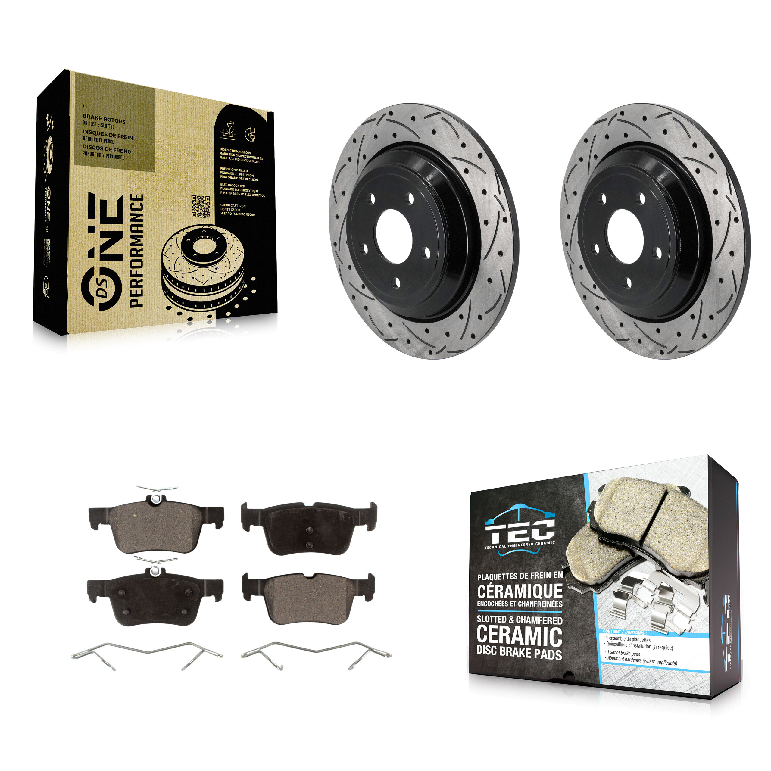 Transit Auto - KDT-101262 - Rear Disc Brake Kits