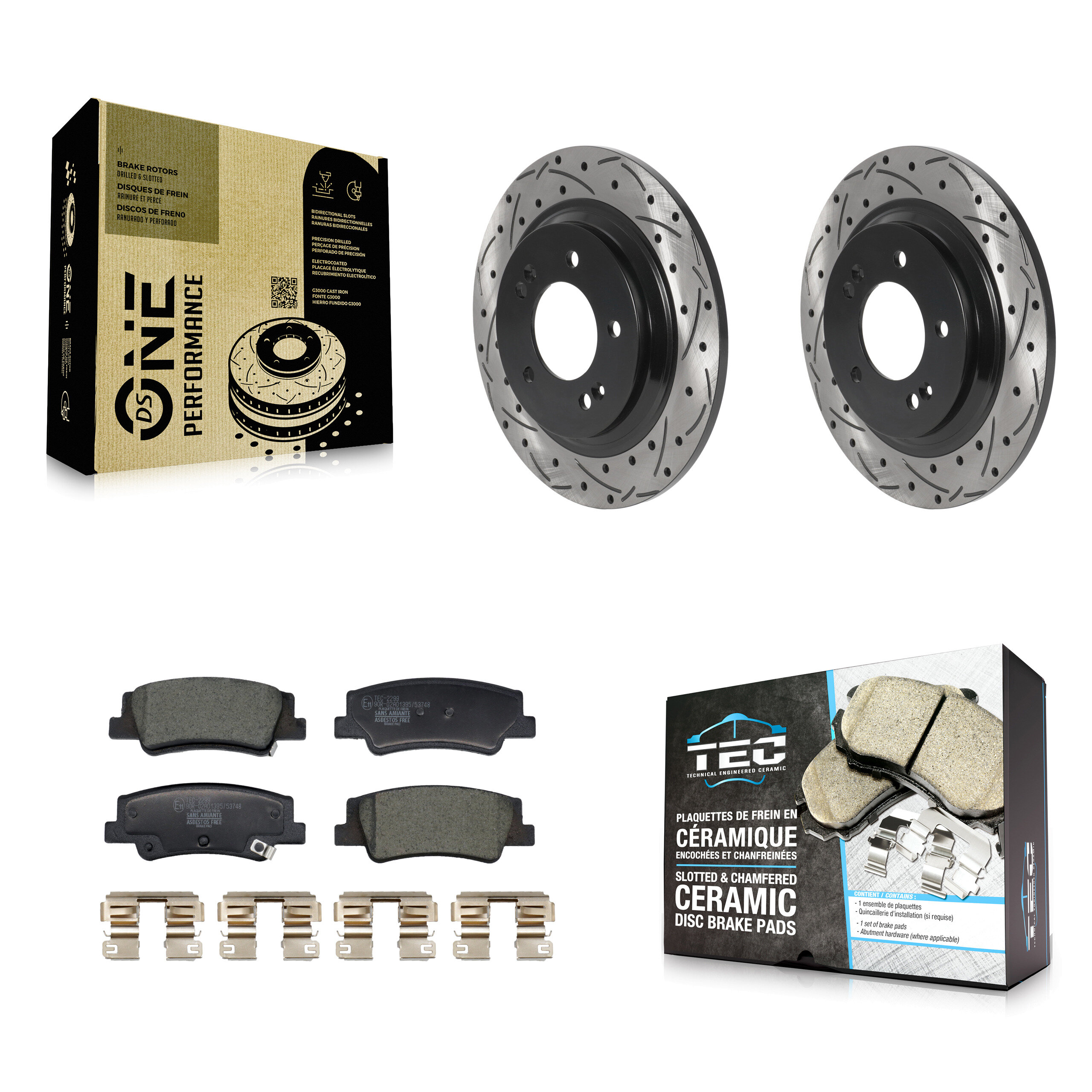 Transit Auto - KDT-101268 - Rear Disc Brake Kits