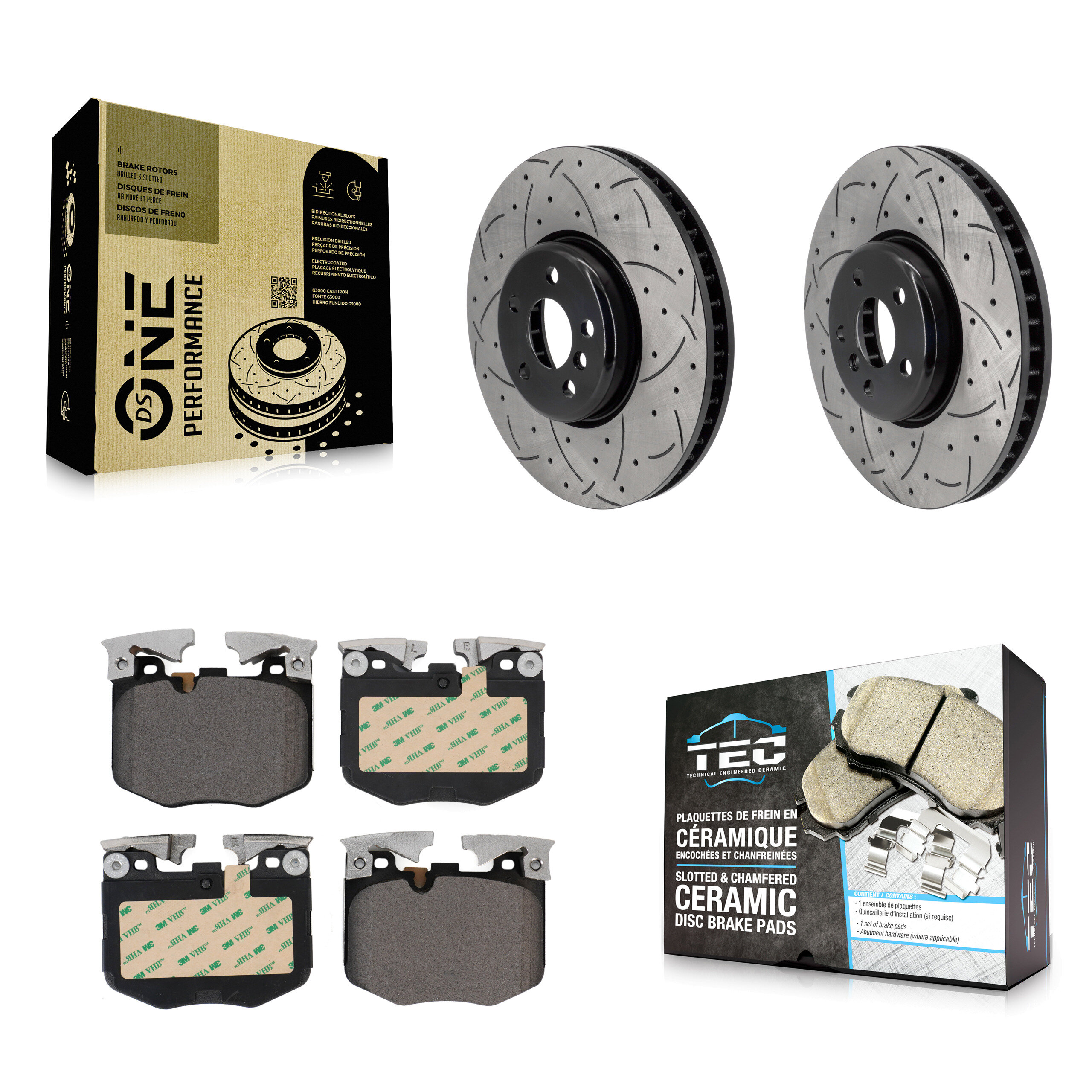 Transit Auto - KDT-101270 - Front Disc Brake Kits