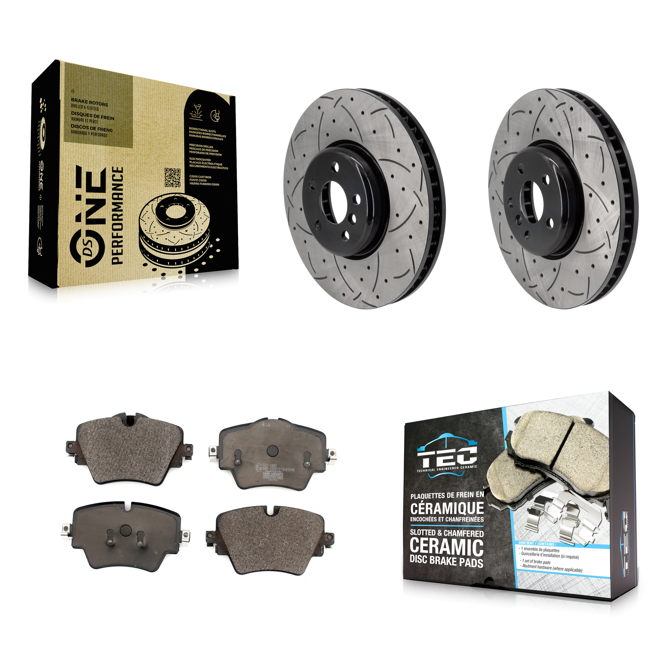 Transit Auto - KDT-101273 - Front Disc Brake Kits