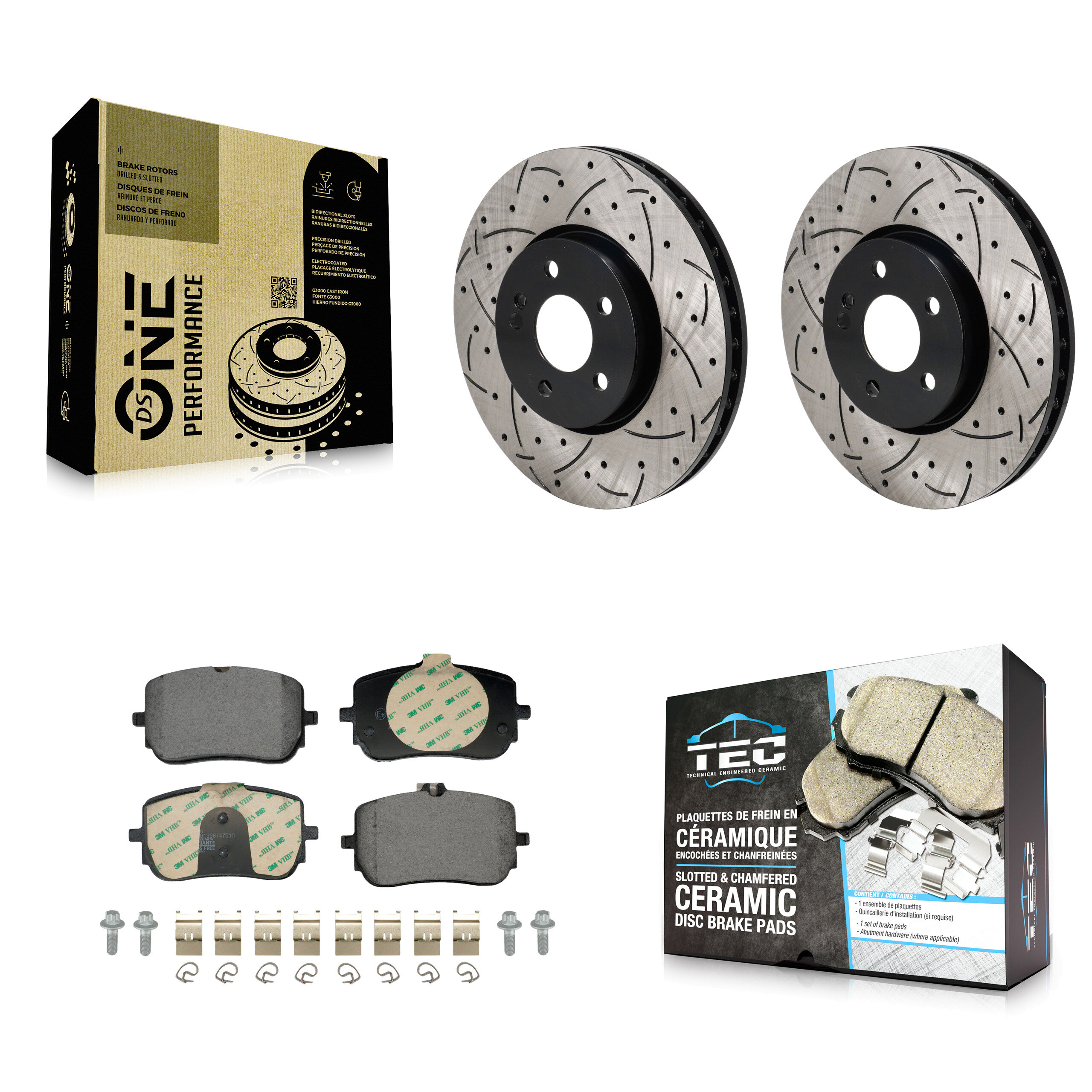 Transit Auto - KDT-101280 - Front Disc Brake Kits