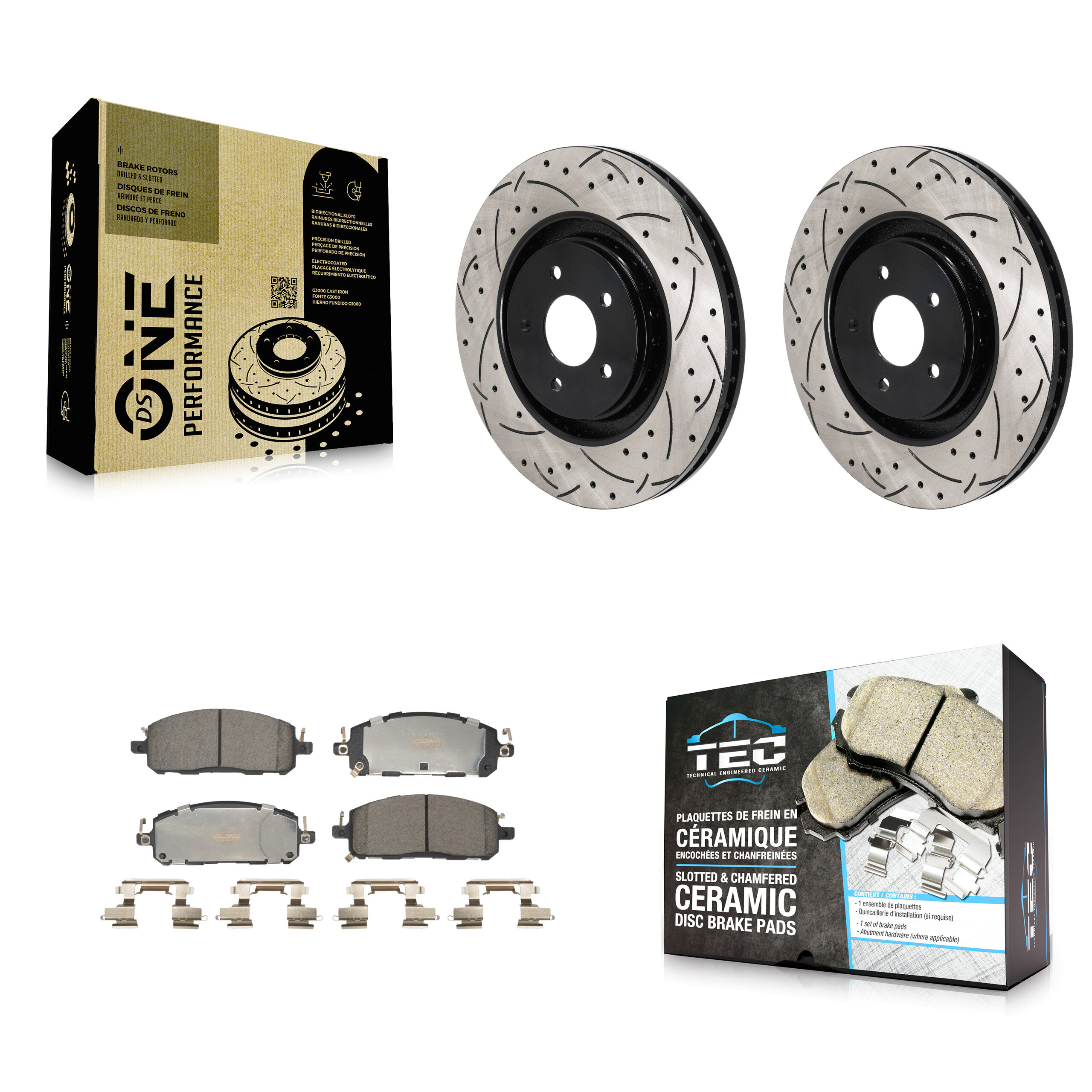 Transit Auto - KDT-101287 - Front Disc Brake Kits