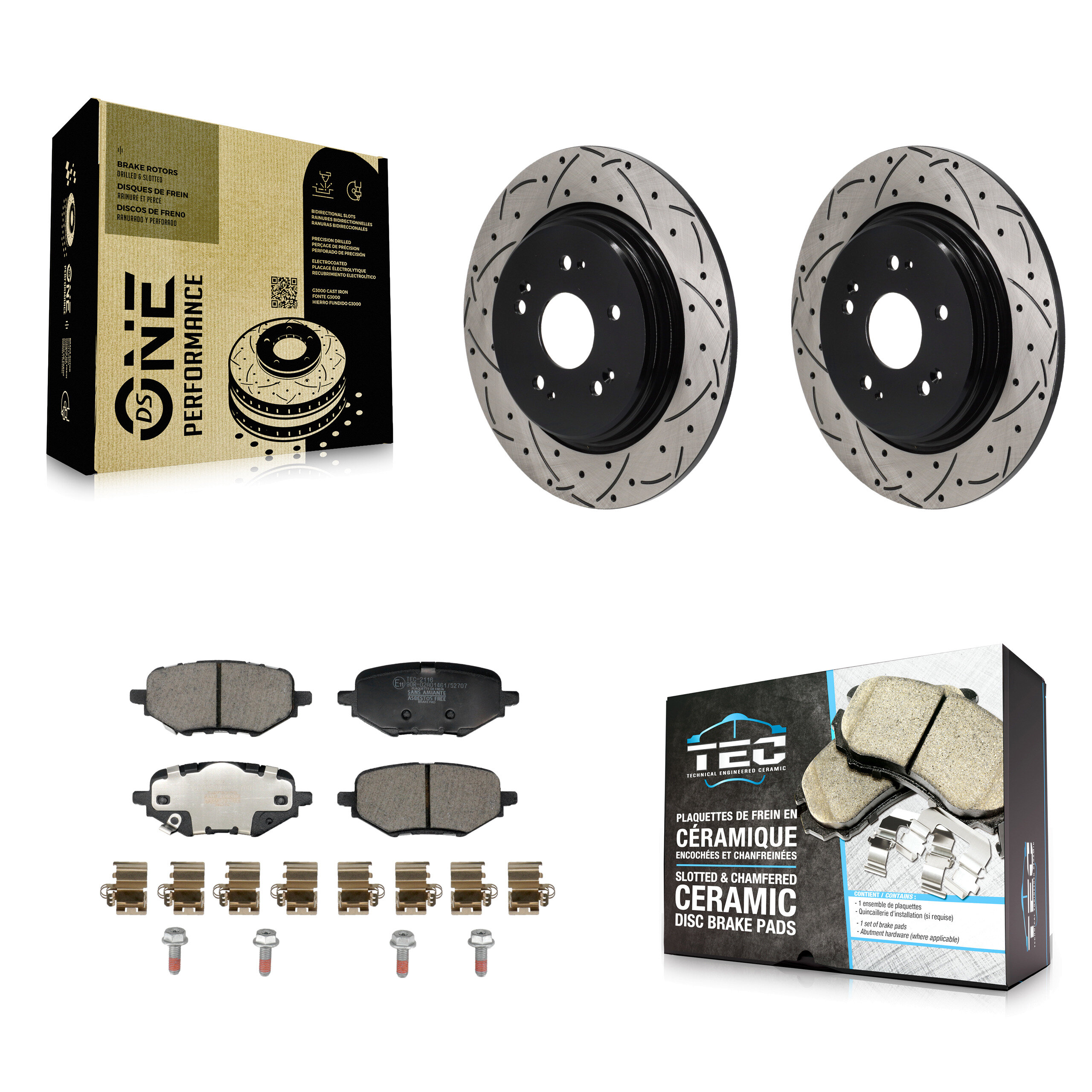 Transit Auto - KDT-101408 - Rear Disc Brake Kits
