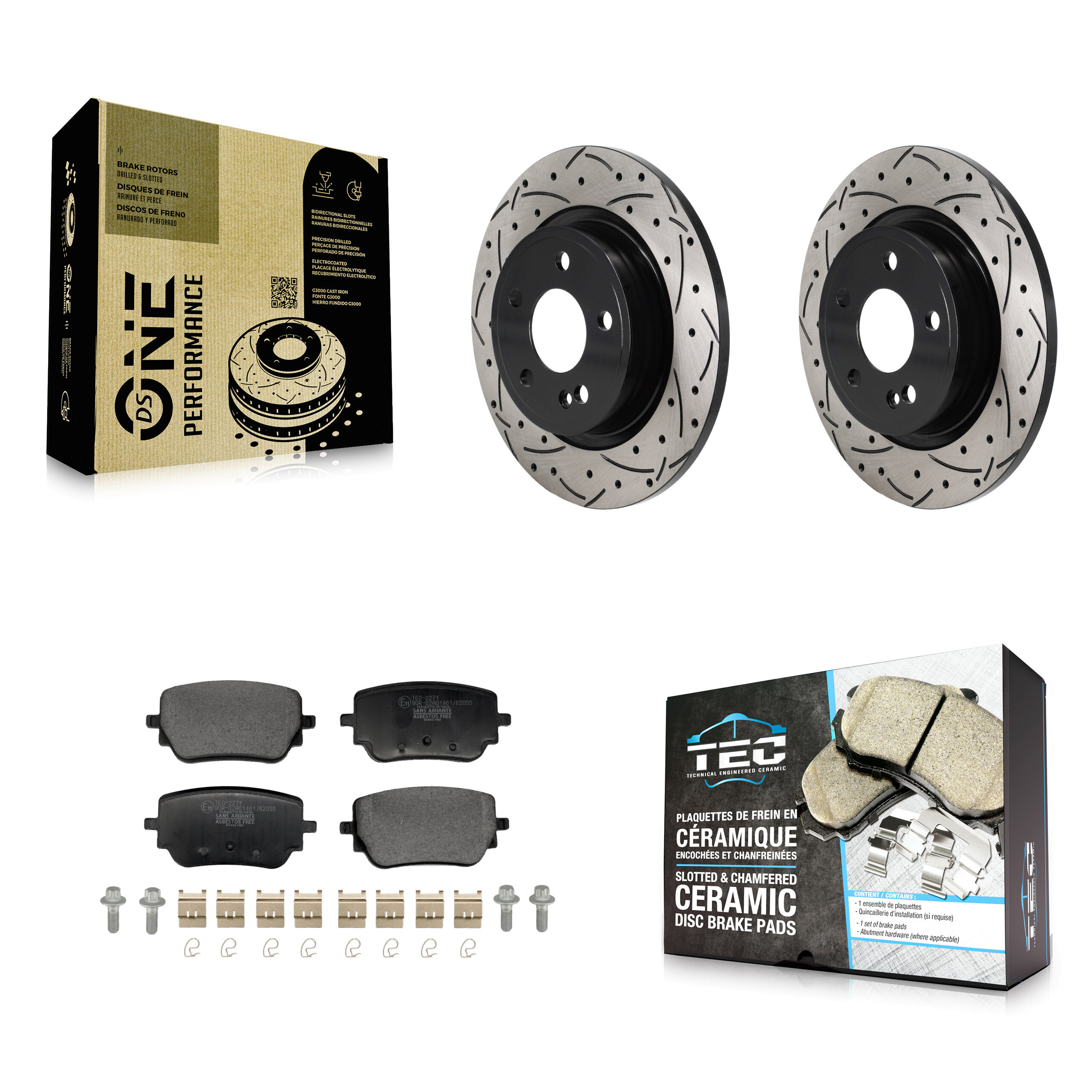 Transit Auto - KDT-101410 - Rear Disc Brake Kits