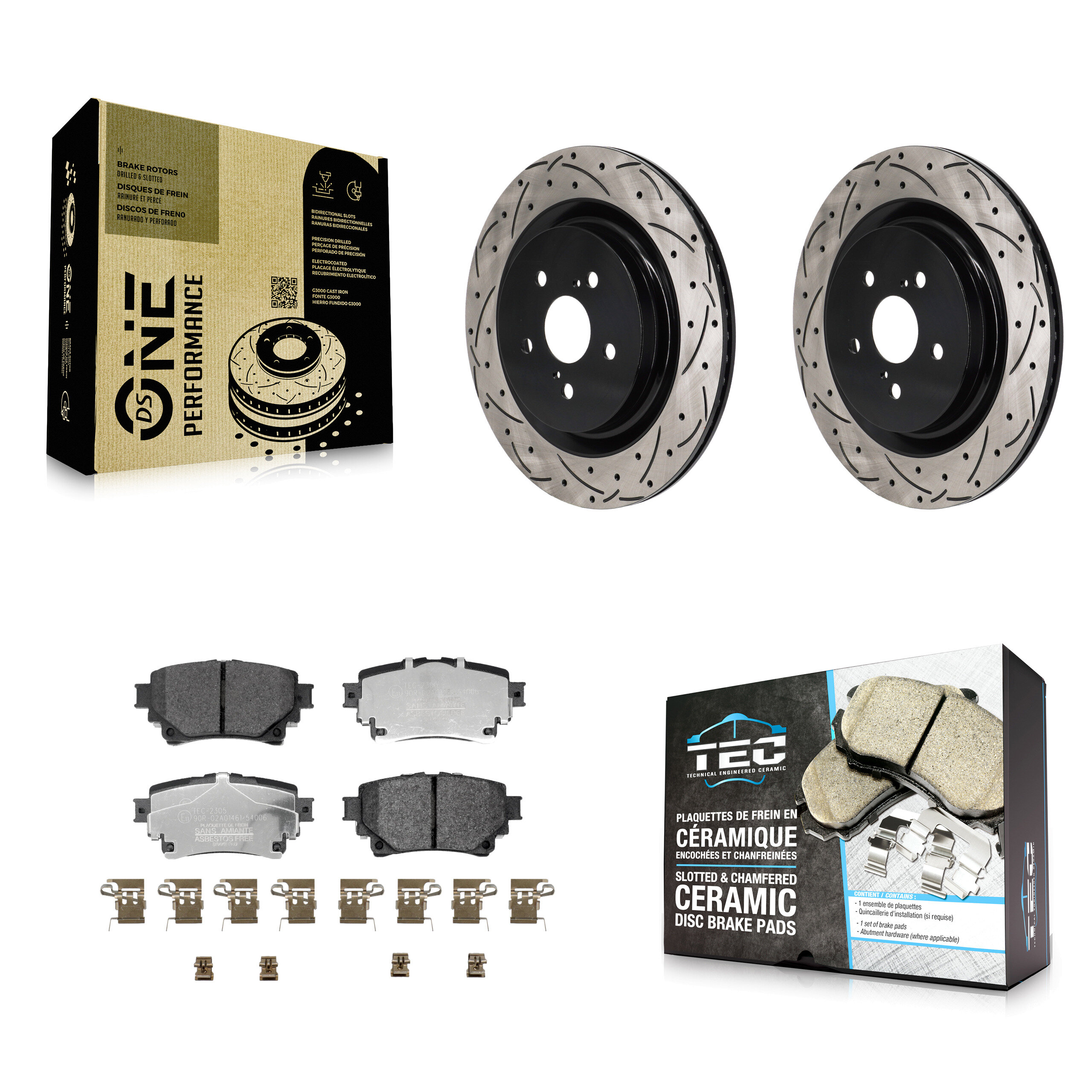 Transit Auto - KDT-101414 - Rear Disc Brake Kits