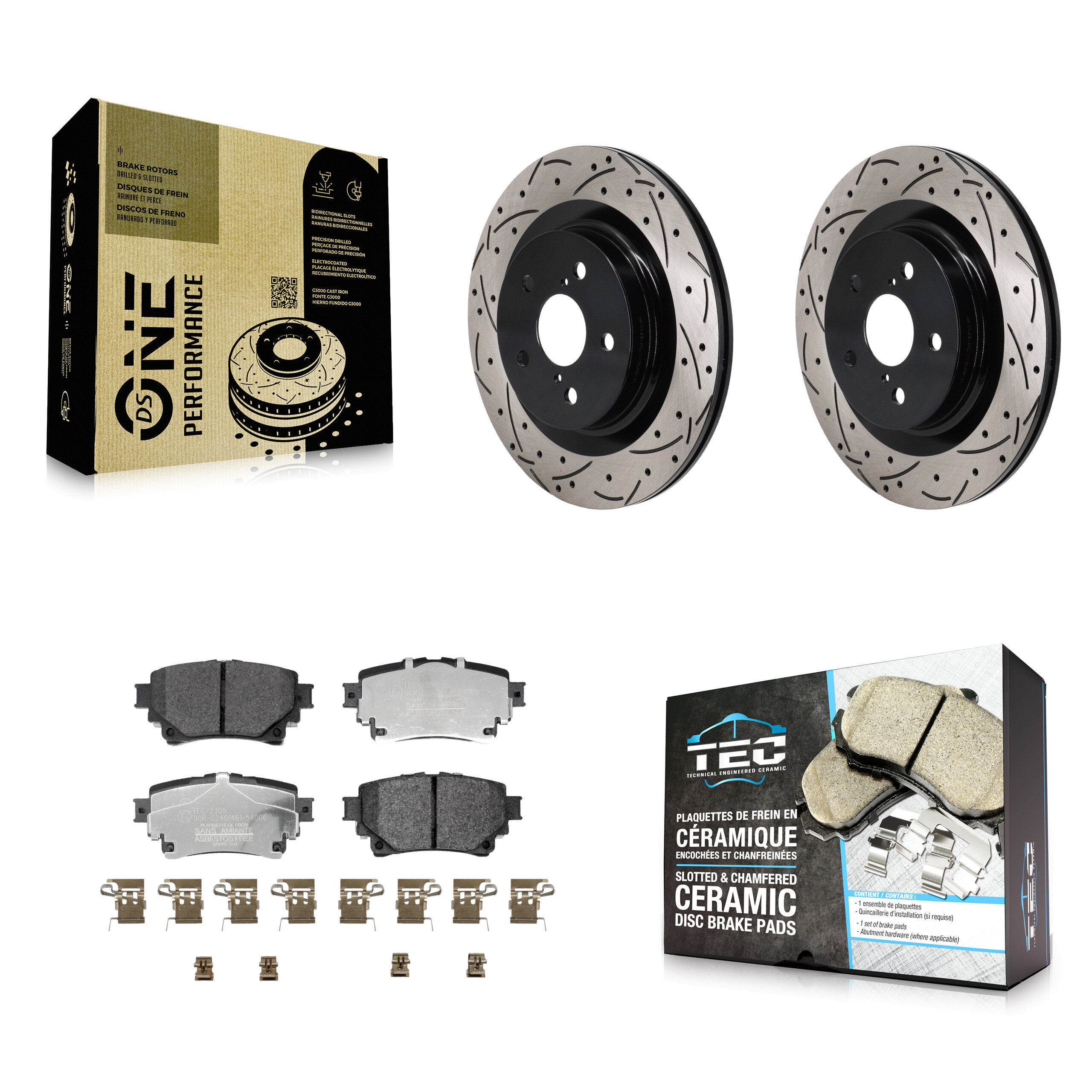 Transit Auto - KDT-101415 - Rear Disc Brake Kits