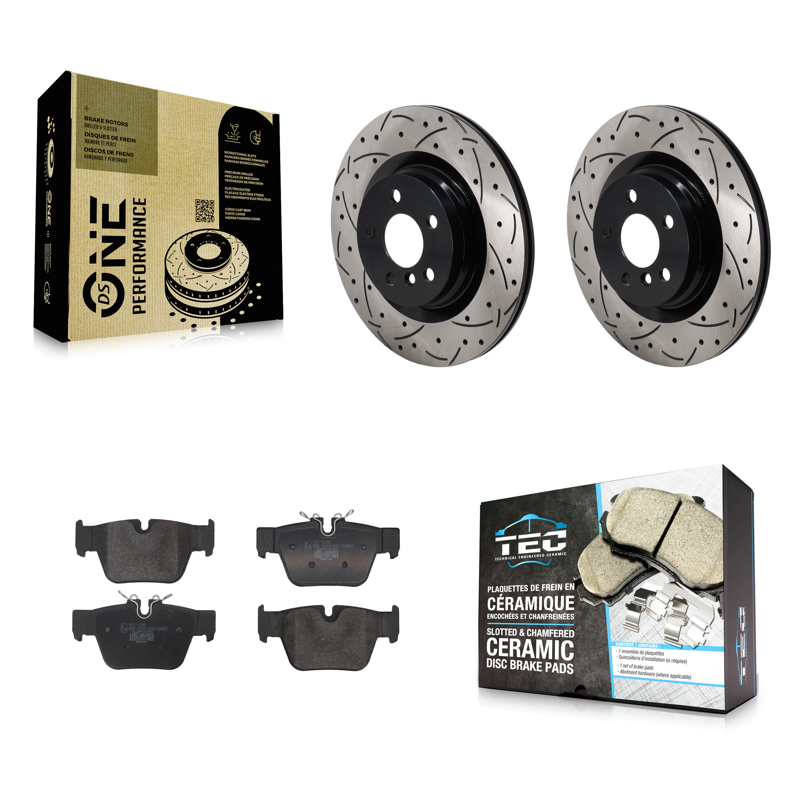 Transit Auto - KDT-101421 - Rear Disc Brake Kits