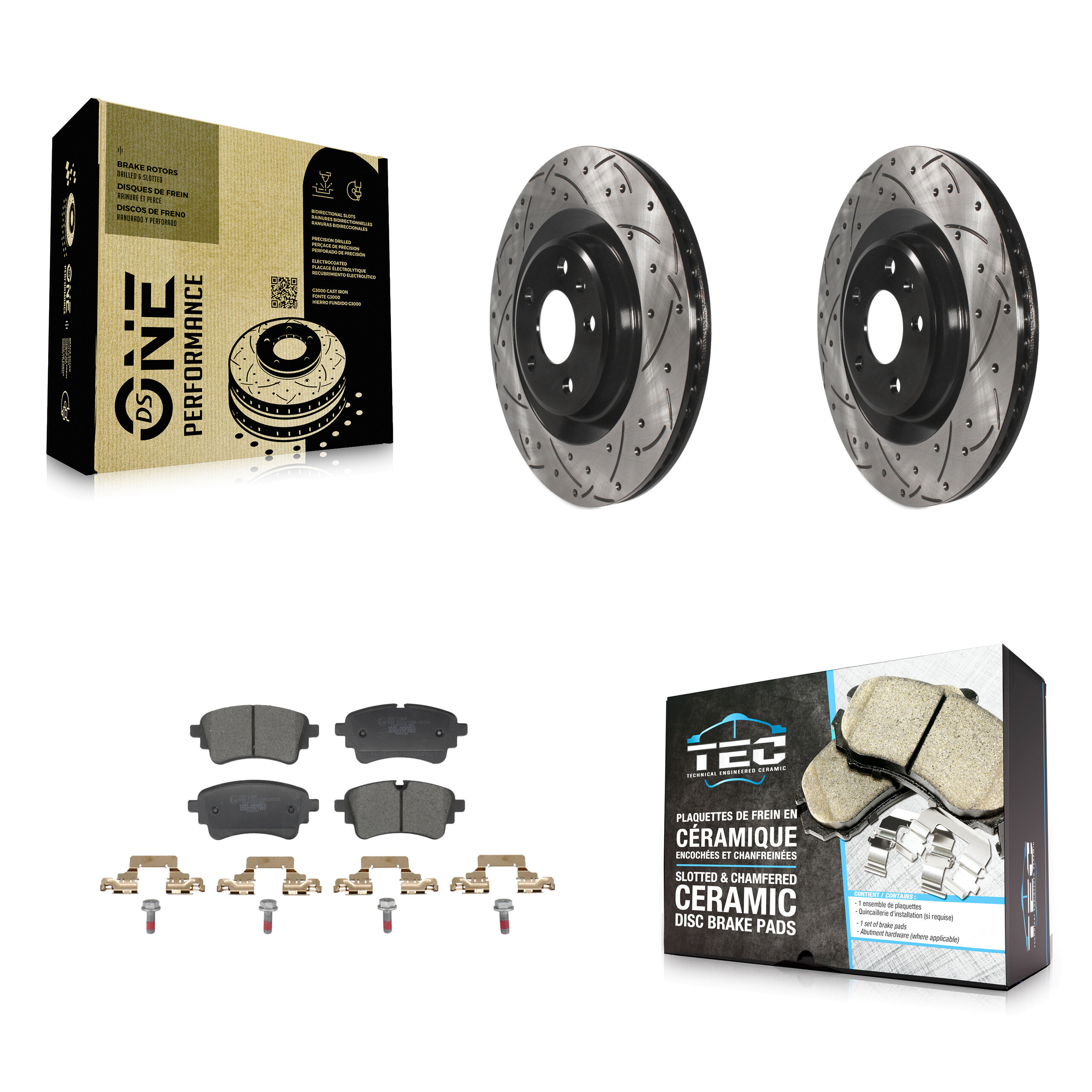 Transit Auto - KDT-101424 - Rear Disc Brake Kits
