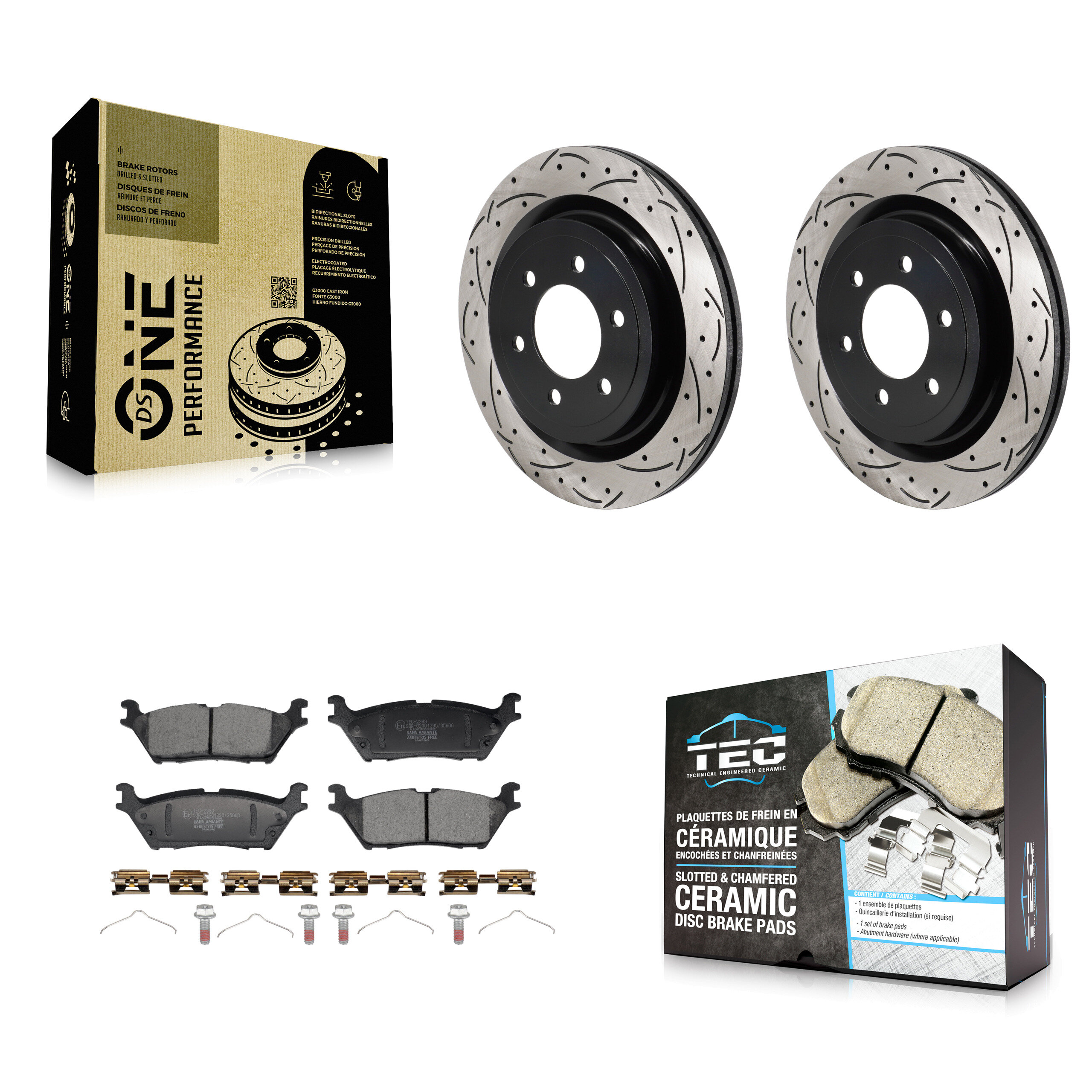 Transit Auto - KDT-101431 - Rear Disc Brake Kits