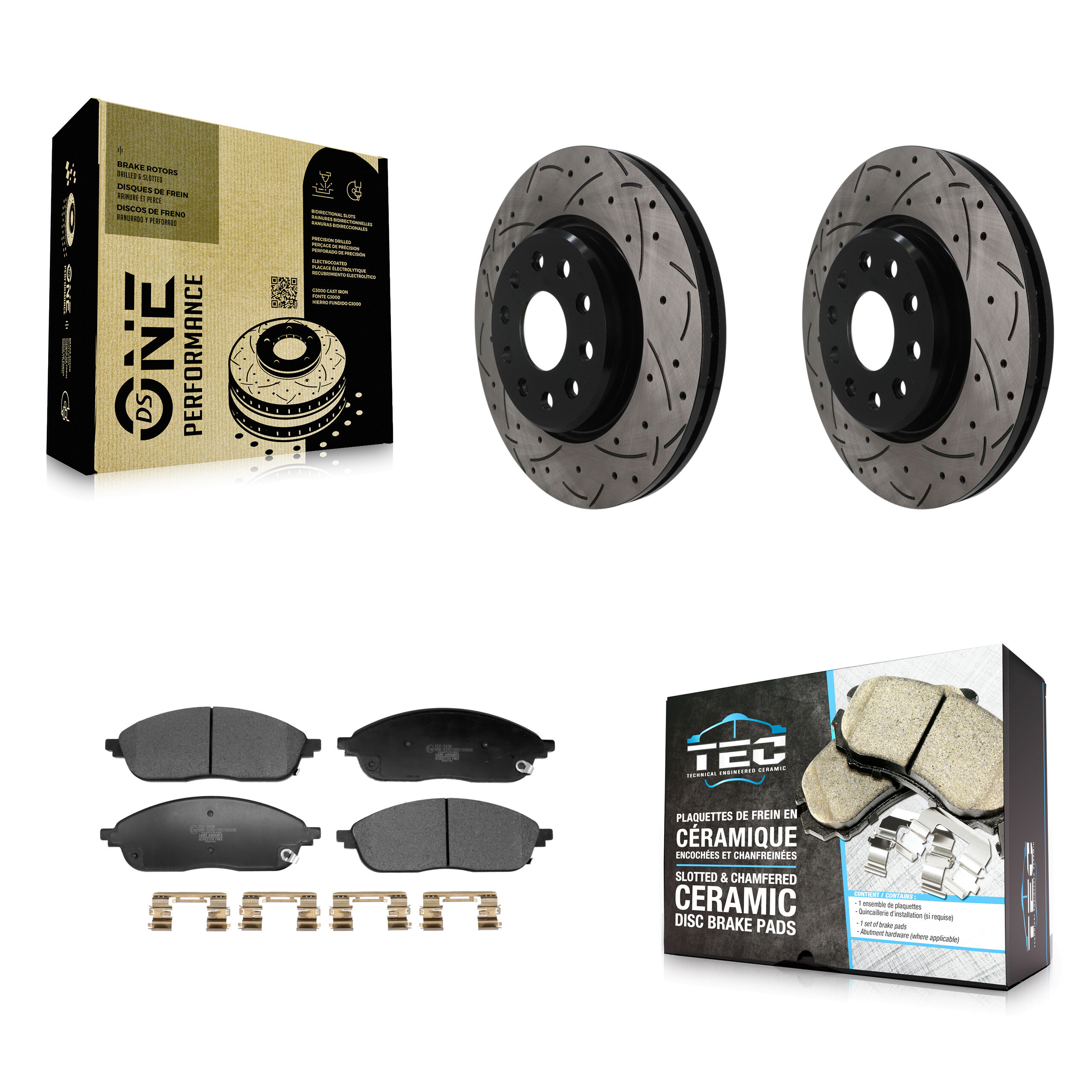 Transit Auto - KDT-101957 - Front Disc Brake Kits