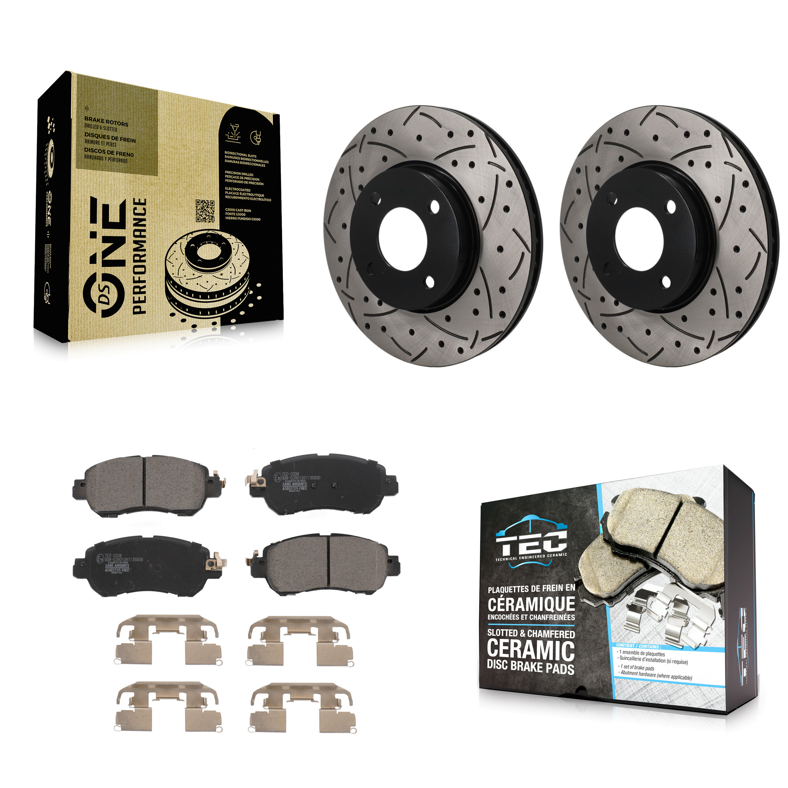 Transit Auto - KDT-101960 - Front Disc Brake Kits