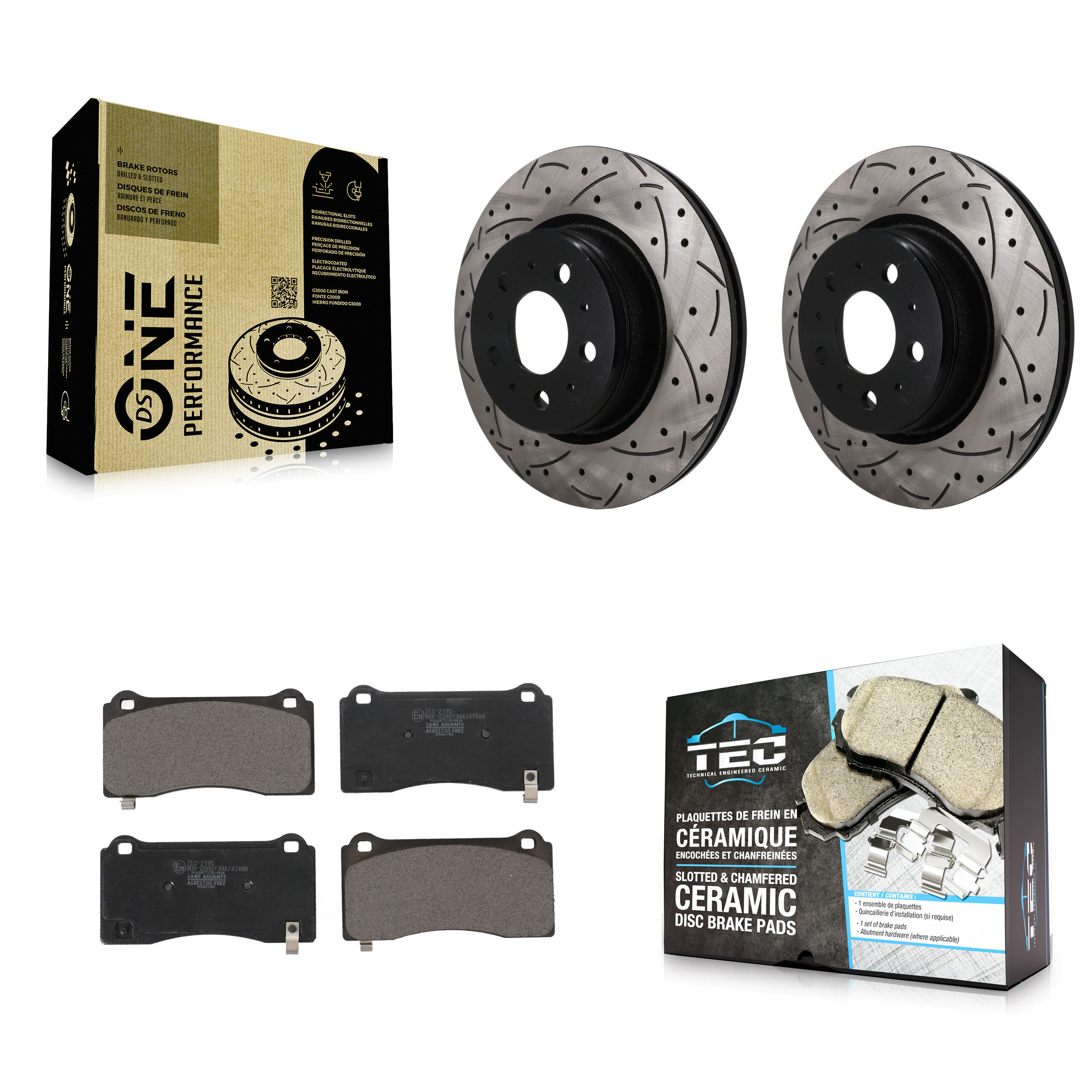 Transit Auto - KDT-101963 - Front Disc Brake Kits