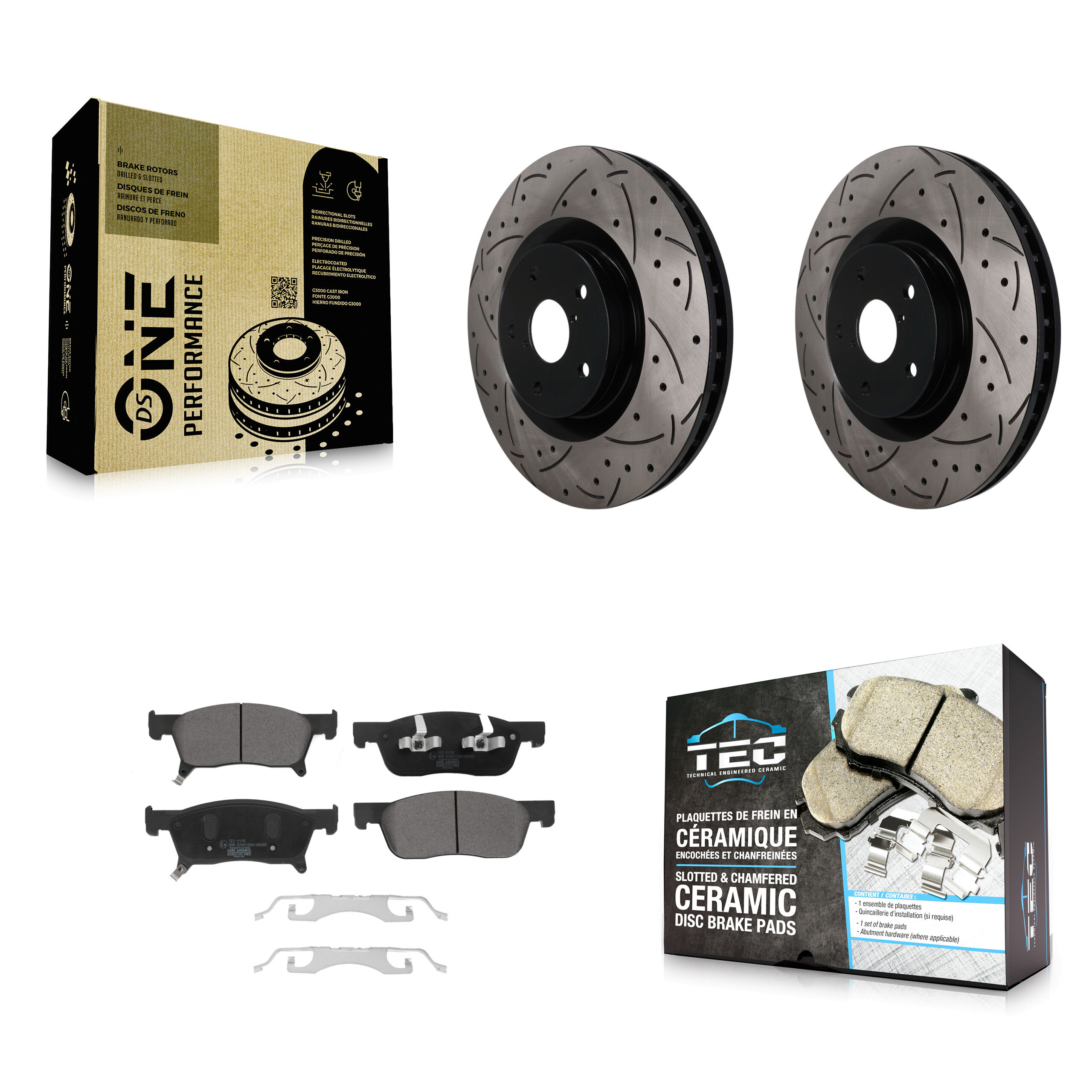 Transit Auto - KDT-101968 - Front Disc Brake Kits