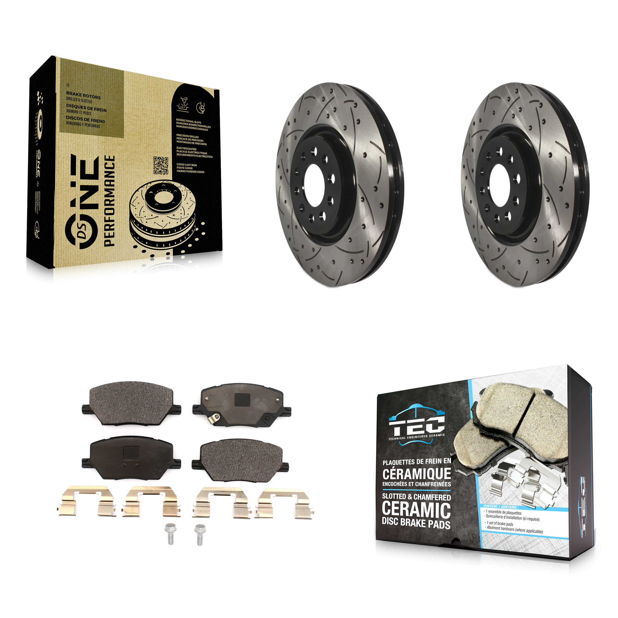 Transit Auto - KDT-101974 - Front Disc Brake Kits