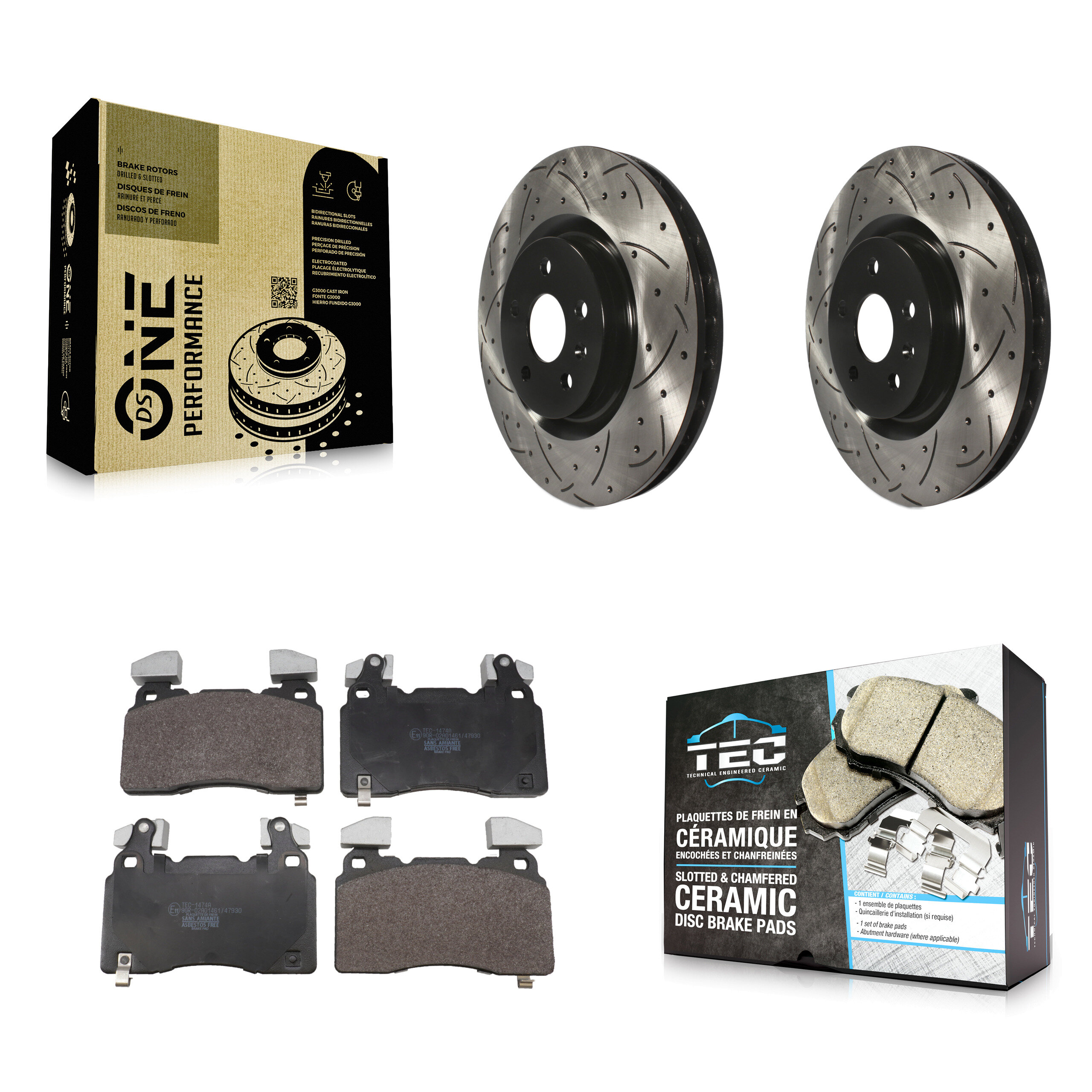 Transit Auto - KDT-101980 - Front Disc Brake Kits