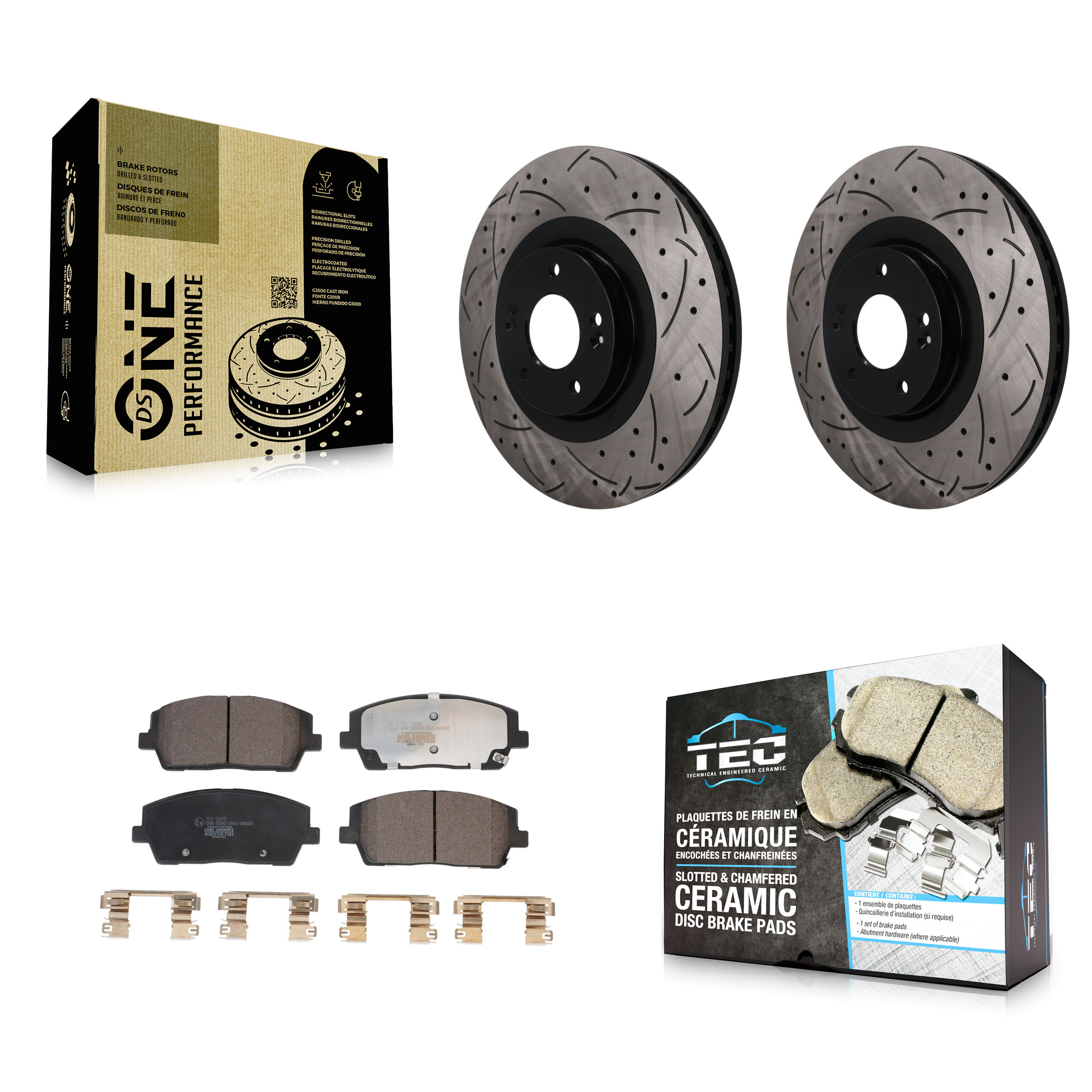 Transit Auto - KDT-101988 - Front Disc Brake Kits
